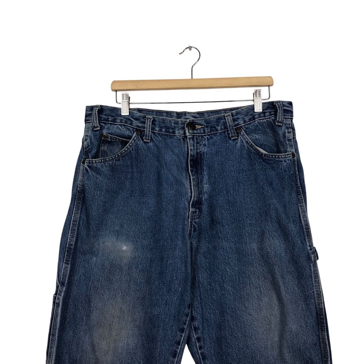 Japanese Brand 📌Vintage Chore Worker Carpenter Denim Dickies Detroit Size US 36 / EU 52 - 4 Thumbnail