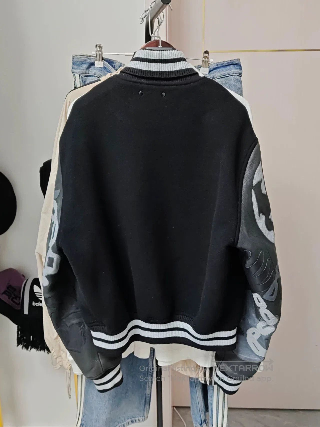 Louis Vuitton Louis Vuitton Logo Baseball Jacket Black. Size US L / EU 52-54 / 3 - 2 Thumbnail