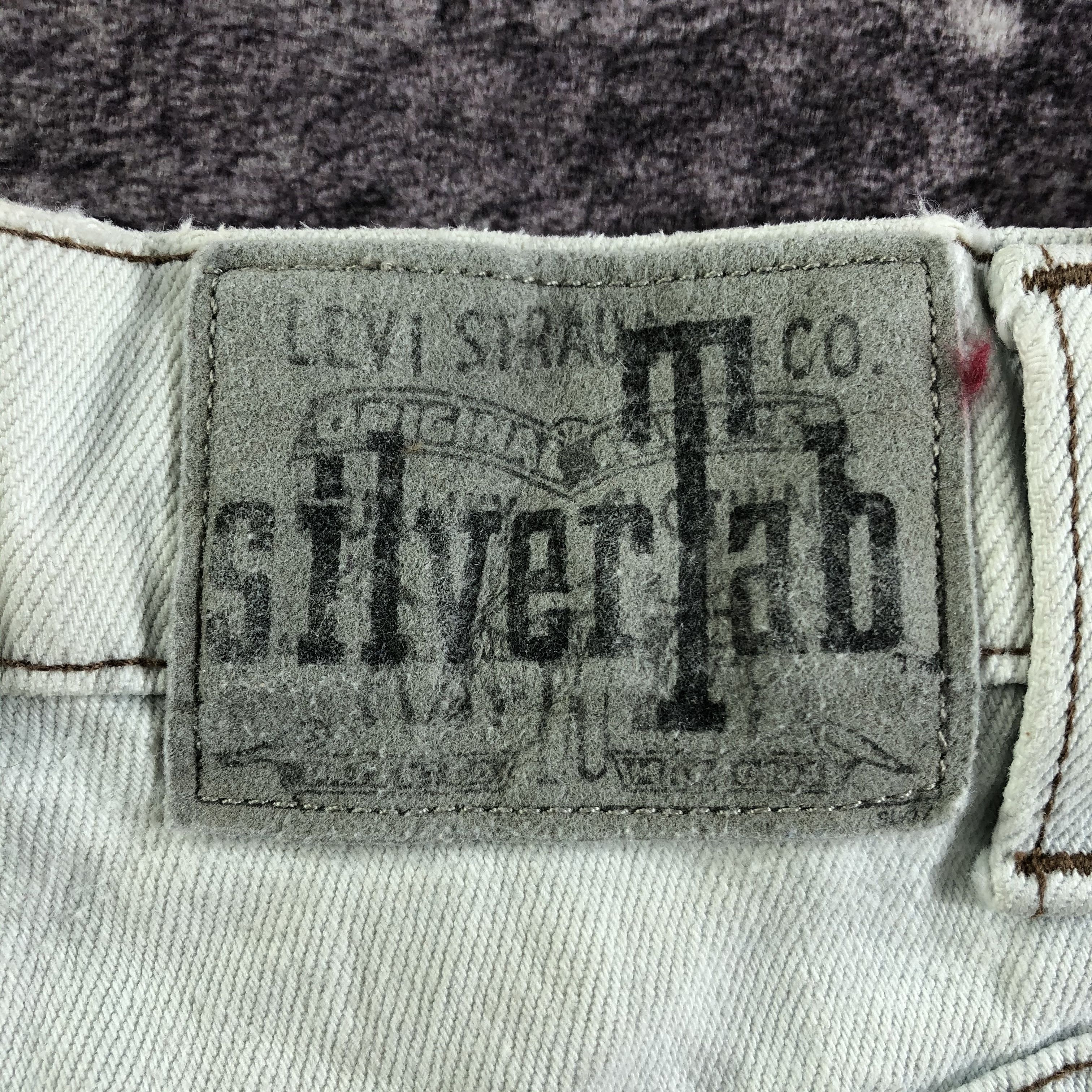 Levi's × Vintage Vintage 90s Levis SilverTab Baggy Jeans-JM3371 Size US 28 / EU 44 - 6 Thumbnail