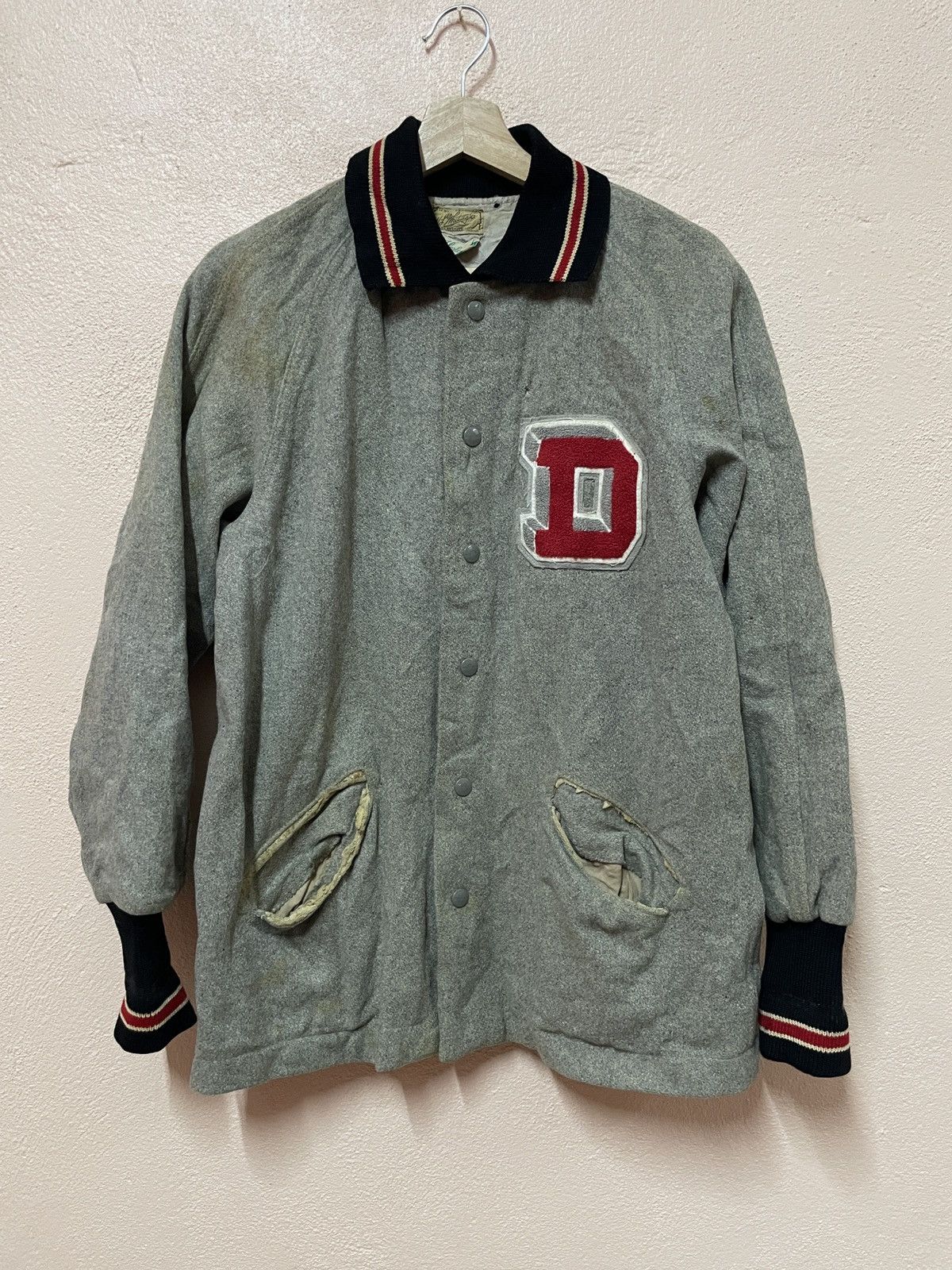Vintage Vintage HL Whiting Varsity Los Angeles Distressed Scovil USA Size US M / EU 48-50 / 2 - 1 Thumbnail
