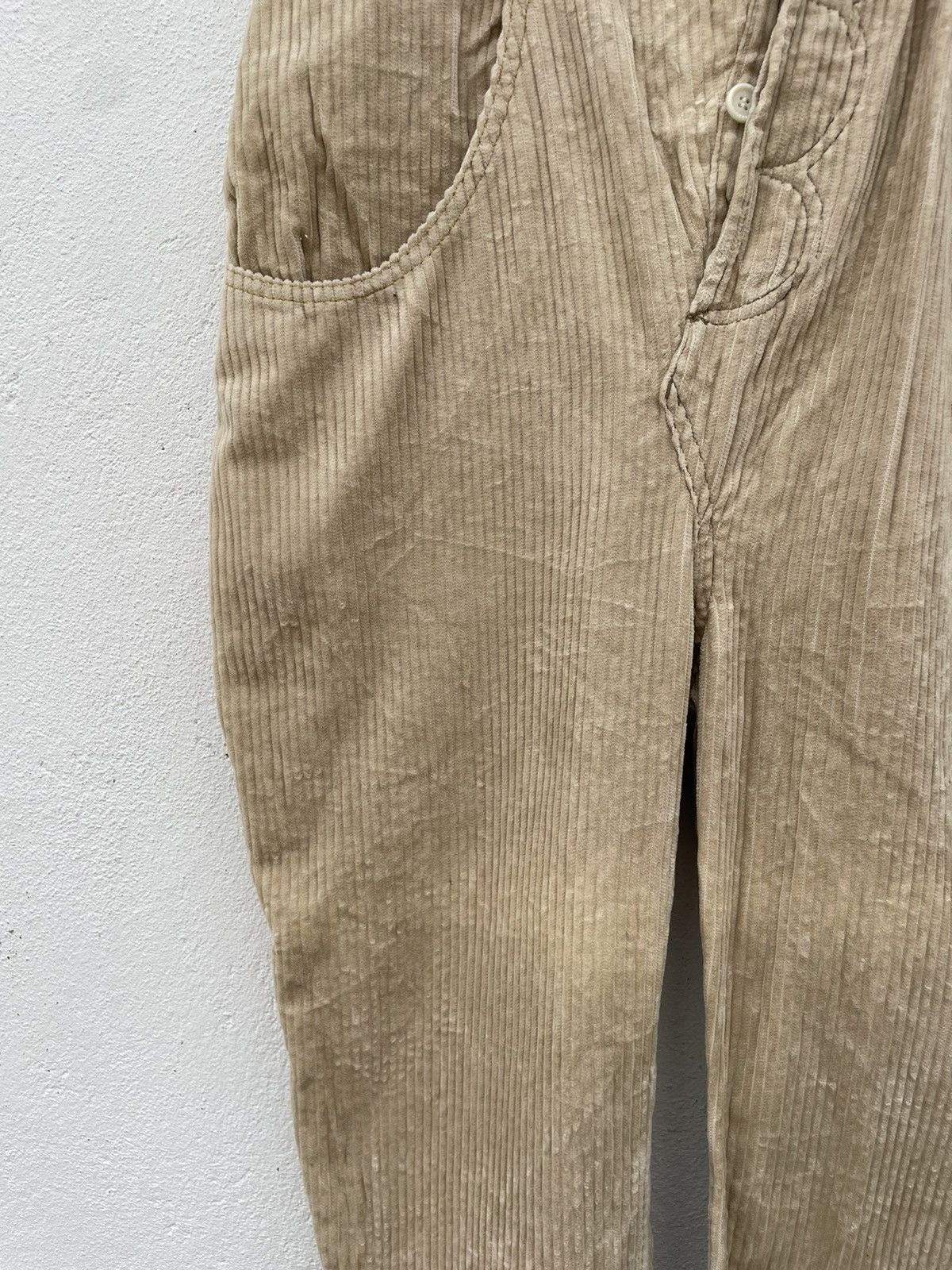 Frapbois Vintage Frapbois Drop Crotch Corduroy Pants Size US 30 / EU 46 - 6 Thumbnail