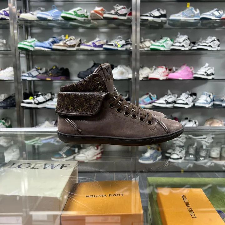 Louis Vuitton Louis Vuitton Casual High-Top Sneakers in Brown -2508 Size US 5 / EU 37 - 6 Thumbnail