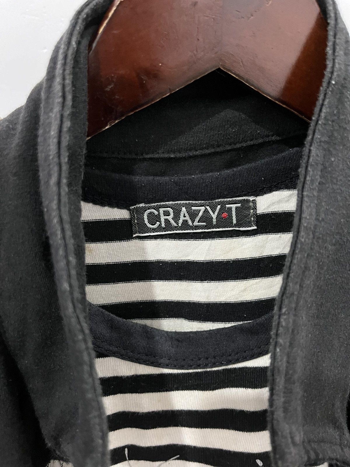 Hysteric Glamour Crazy t double layer punk goth vamp vkei grunge japan styled Size US M / EU 48-50 / 2 - 4 Thumbnail