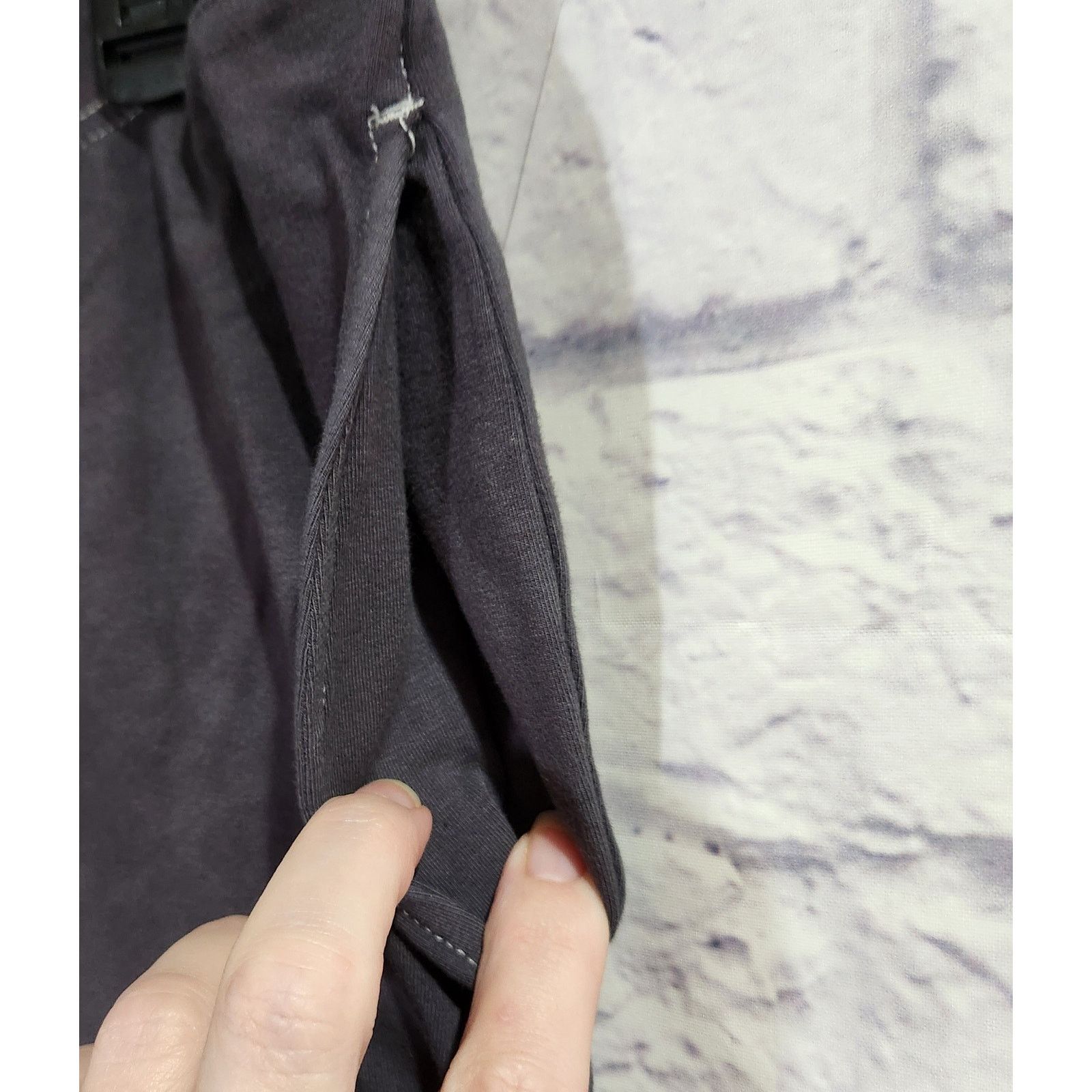 Other Suprema Black Faded Cropped Pull On Pants 0XWP 14/16WP Size 34" / US 12 / IT 48 - 2 Thumbnail