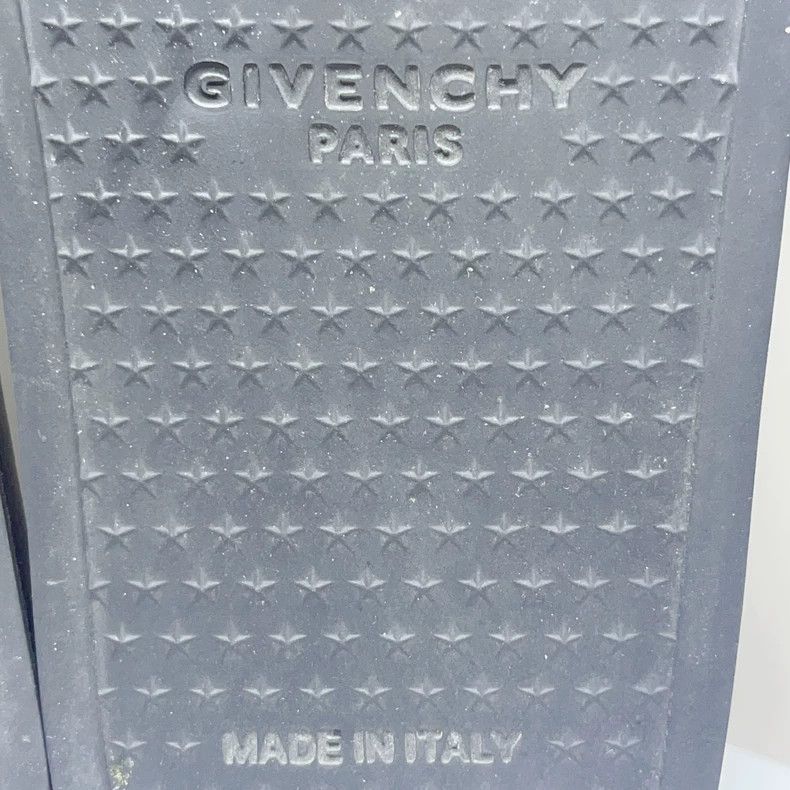 Givenchy Givenchy Letter logo round velvet slippers women's blue-bl Size US 5.5 / IT 35.5 - 6 Thumbnail