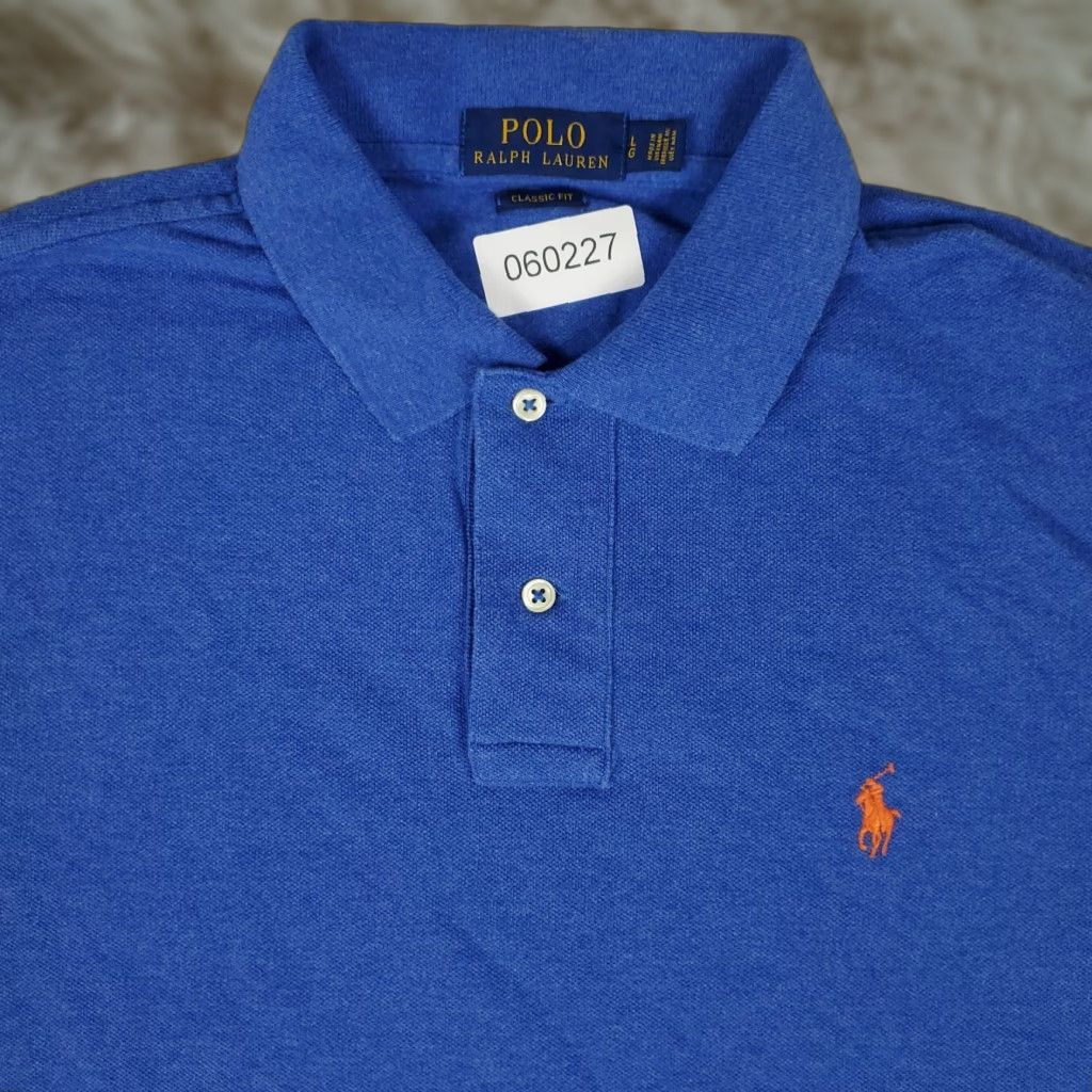 Ralph Lauren Ralph Lauren Polo Shirt Mens Size Large Blue Pony Casual Short Sleeve Size US L / EU 52-54 / 3 - 1 Thumbnail