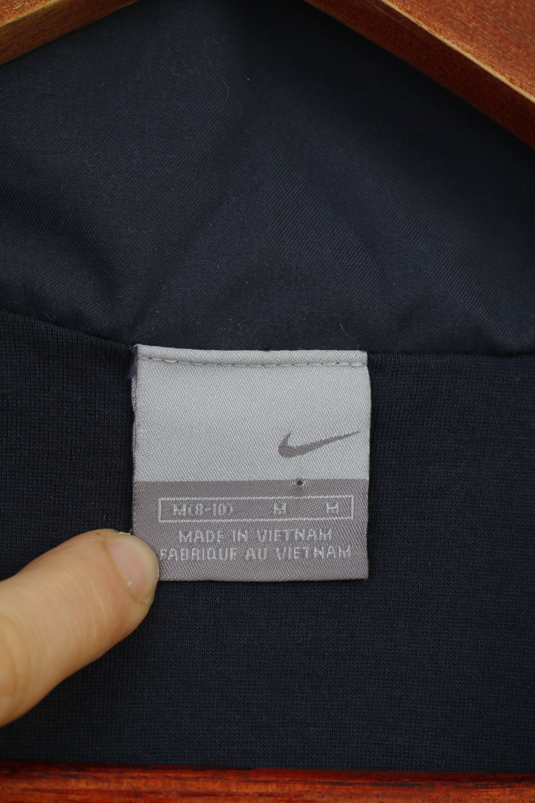 Nike Nike Women M Jacket Navy Sport Training Full Zipper 9786 Size M / US 6-8 / IT 42-44 - 5 Thumbnail