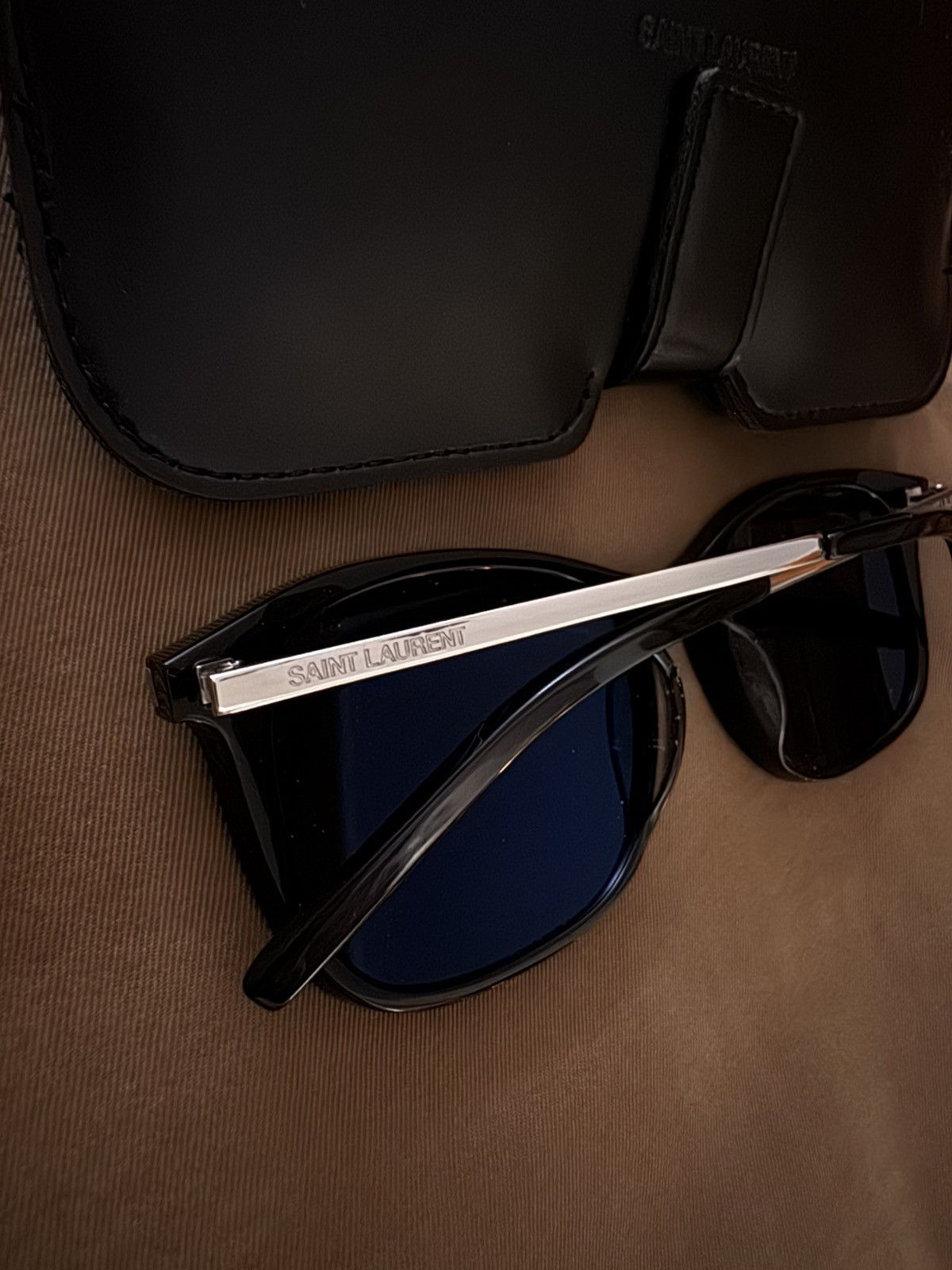 Saint Laurent Paris Saint Laurent Paris SL111 / F001 black/Silver Size ONE SIZE - 18 Thumbnail
