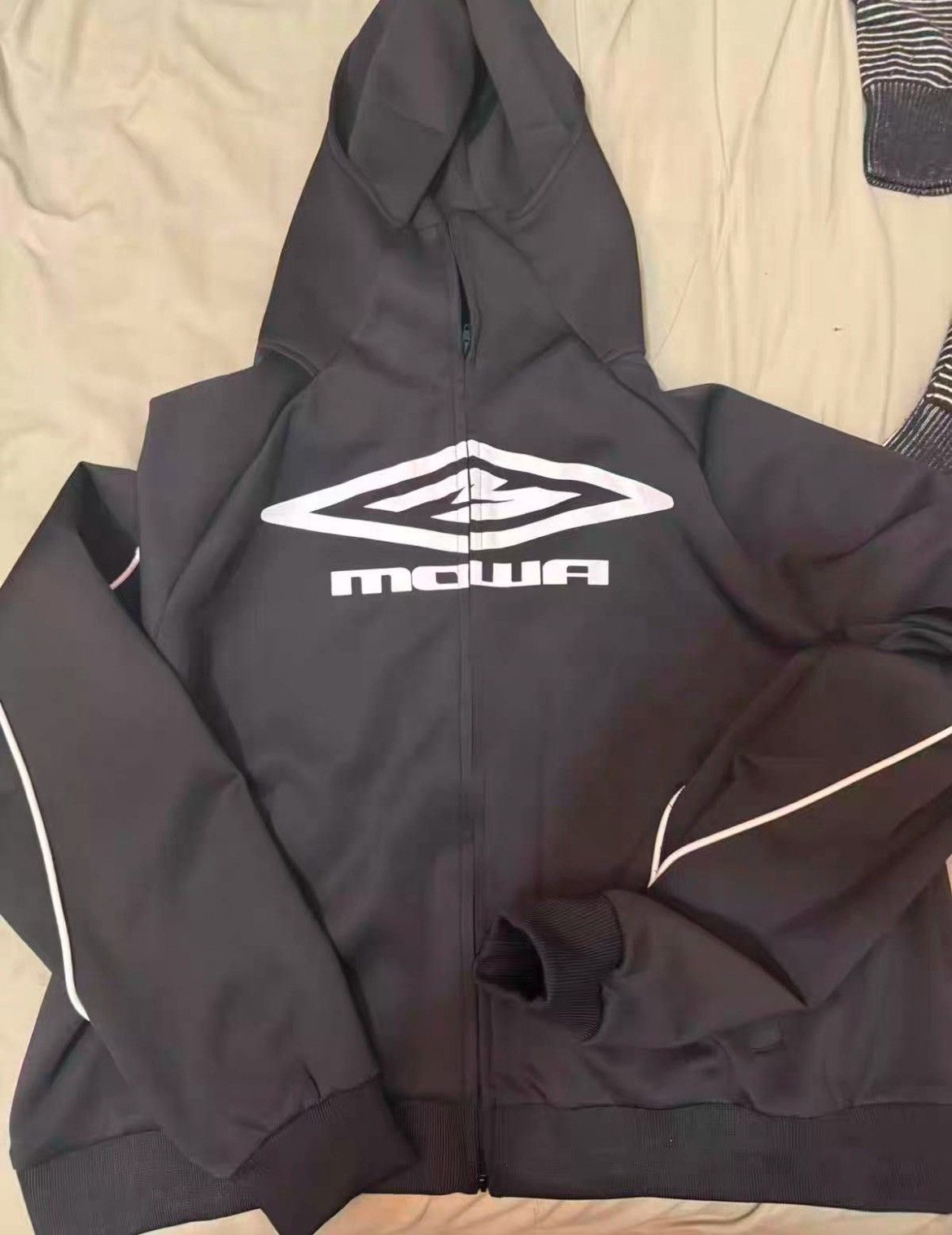 Mowalola Mowalola tech zip up hoodie | Grailed
