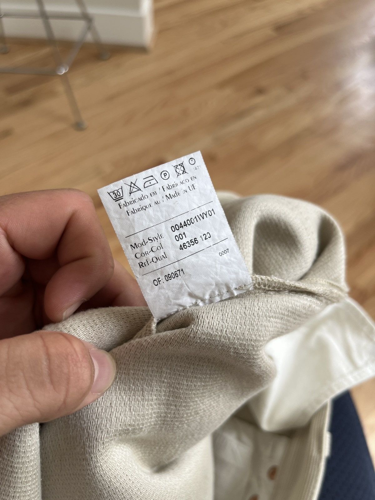 WYTHE Wythe Bedford Corduroy Pants Beige Cream Off-white Size US 34 / EU 50 - 7 Thumbnail