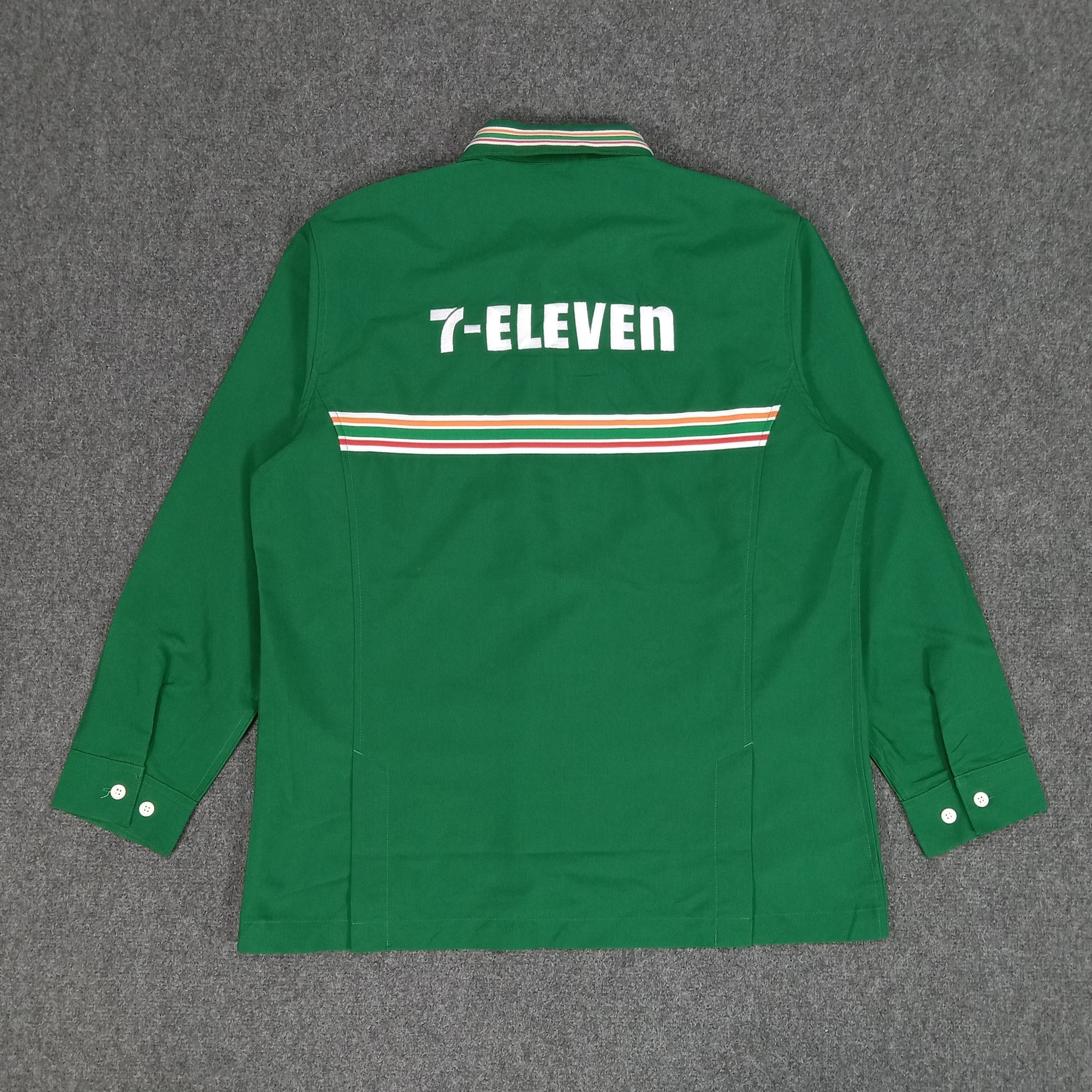 Japanese Brand × Vintage 7 Eleven Japanese Brand Uniform Jacket Size US M / EU 48-50 / 2 - 1 Thumbnail