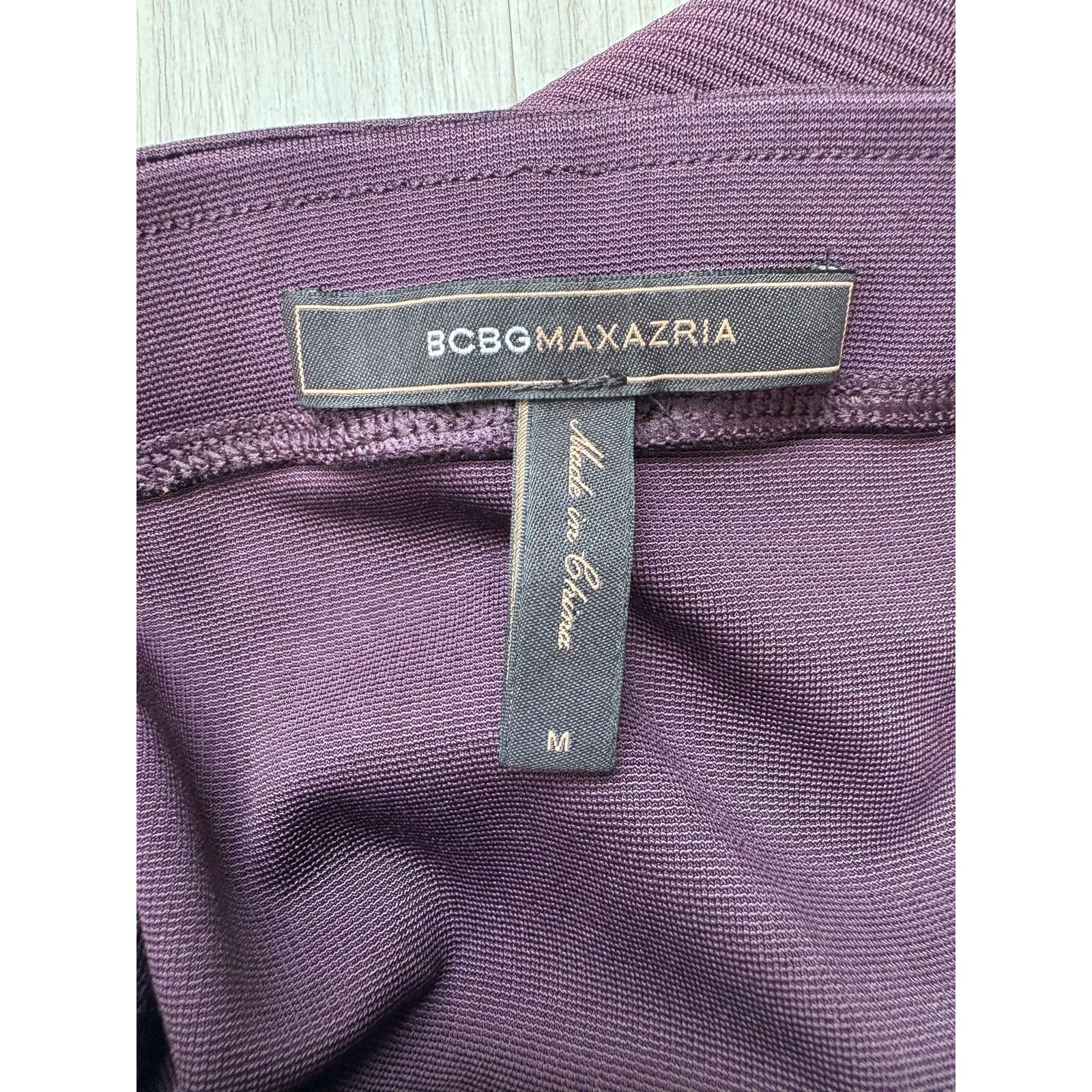 Bcbgmaxazria BCBG Maxazria | Mini Pencil Elastic Waist Skirt | Medium Size 22" - 4 Thumbnail