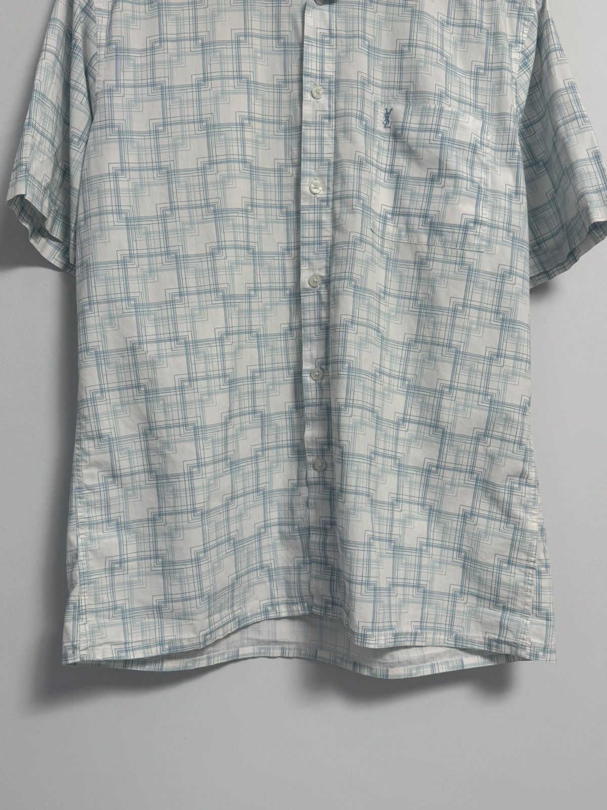 Yves Saint Laurent Yves Saint Laurent Button Up T-Shirt Luxury Size US M / EU 48-50 / 2 - 3 Thumbnail