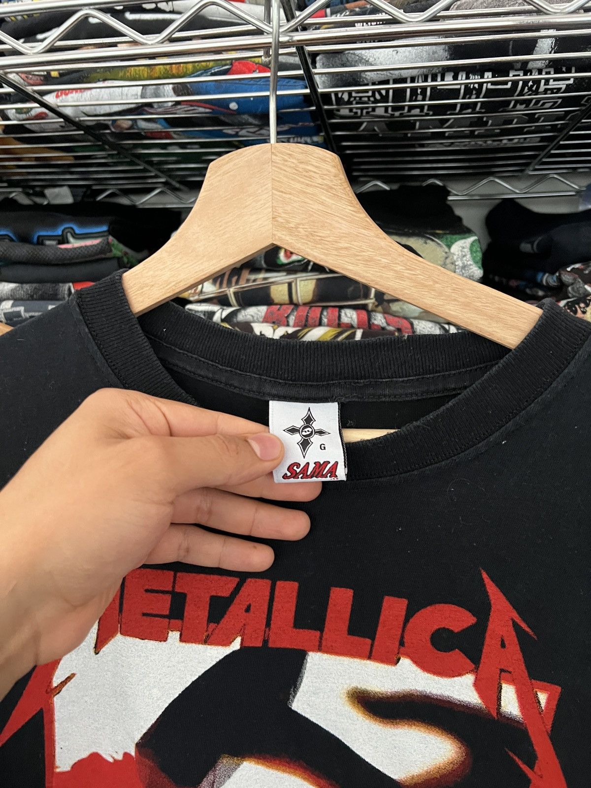 Metallica 2009 Metallica Kill Em All Mexico Tour Bootleg Band Tee Size US L / EU 52-54 / 3 - 4 Thumbnail