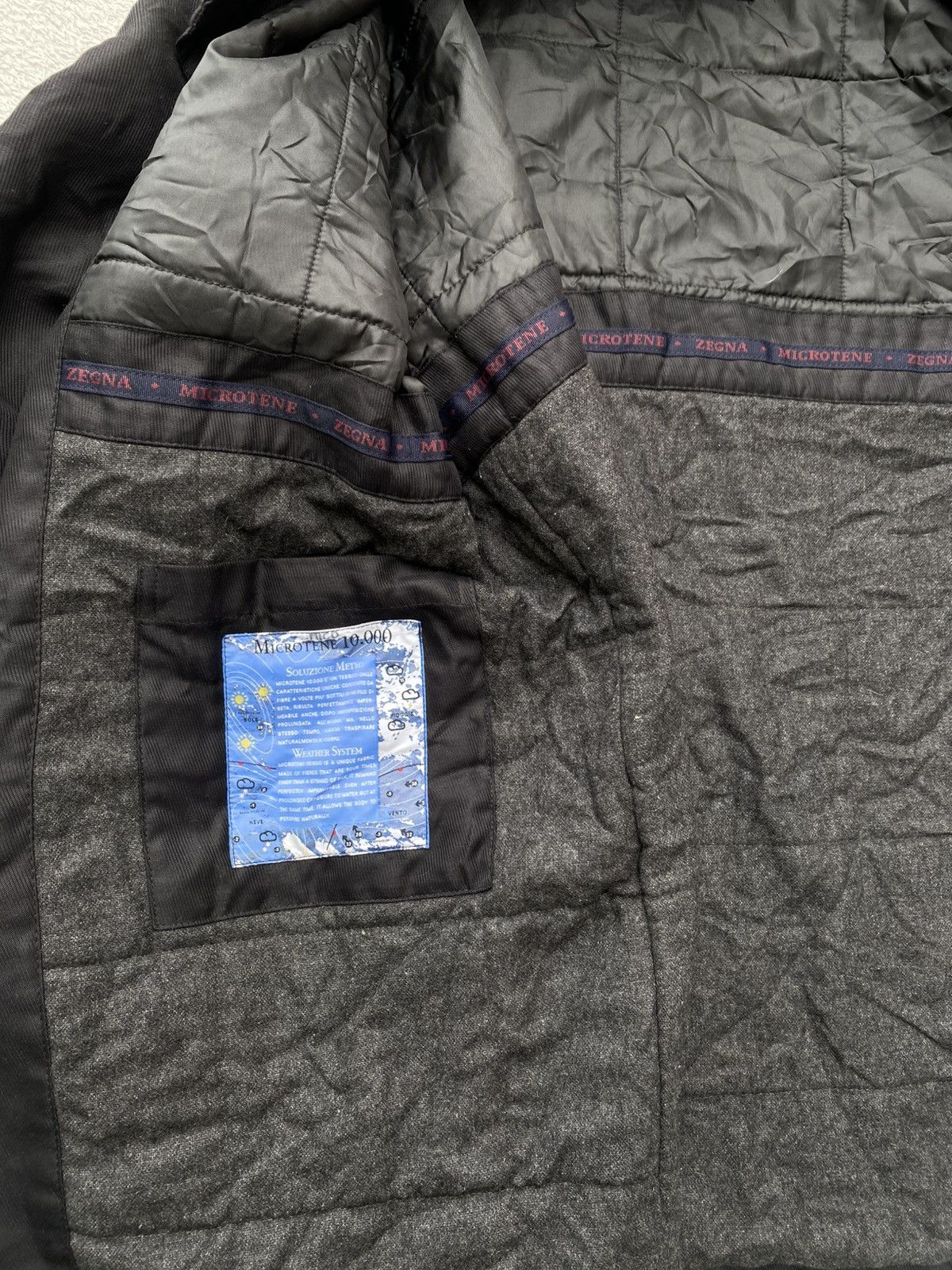 Ermenegildo Zegna Ermenegilo Zegna- Microtene 10.000- Jacket Size US L / EU 52-54 / 3 - 12 Thumbnail