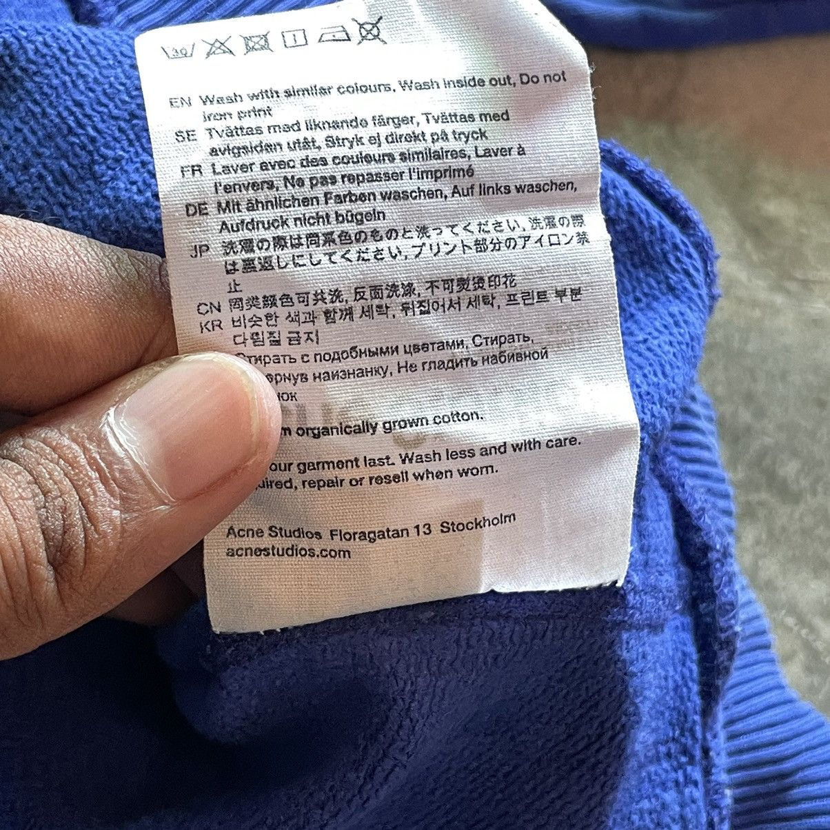 Acne Studios × Designer Acne Studios Mini Spell Out Crewneck Size US S / EU 44-46 / 1 - 5 Thumbnail