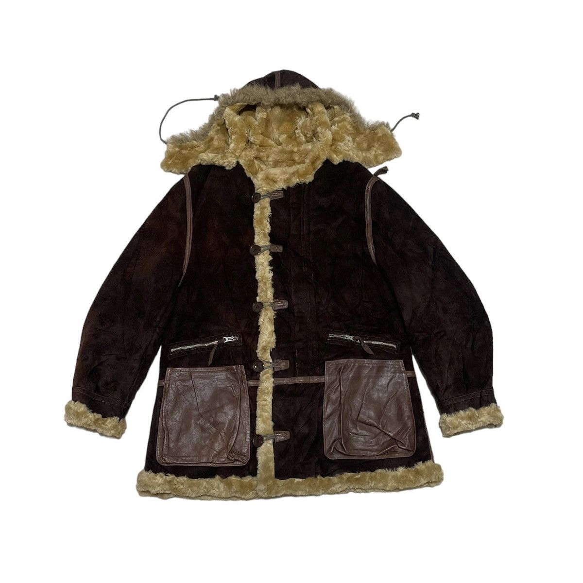 Buzz Rickson's Buzz Rickson's Type B-7 Shearling Leather Jacket Horsehide Size US L / EU 52-54 / 3 - 1 Thumbnail