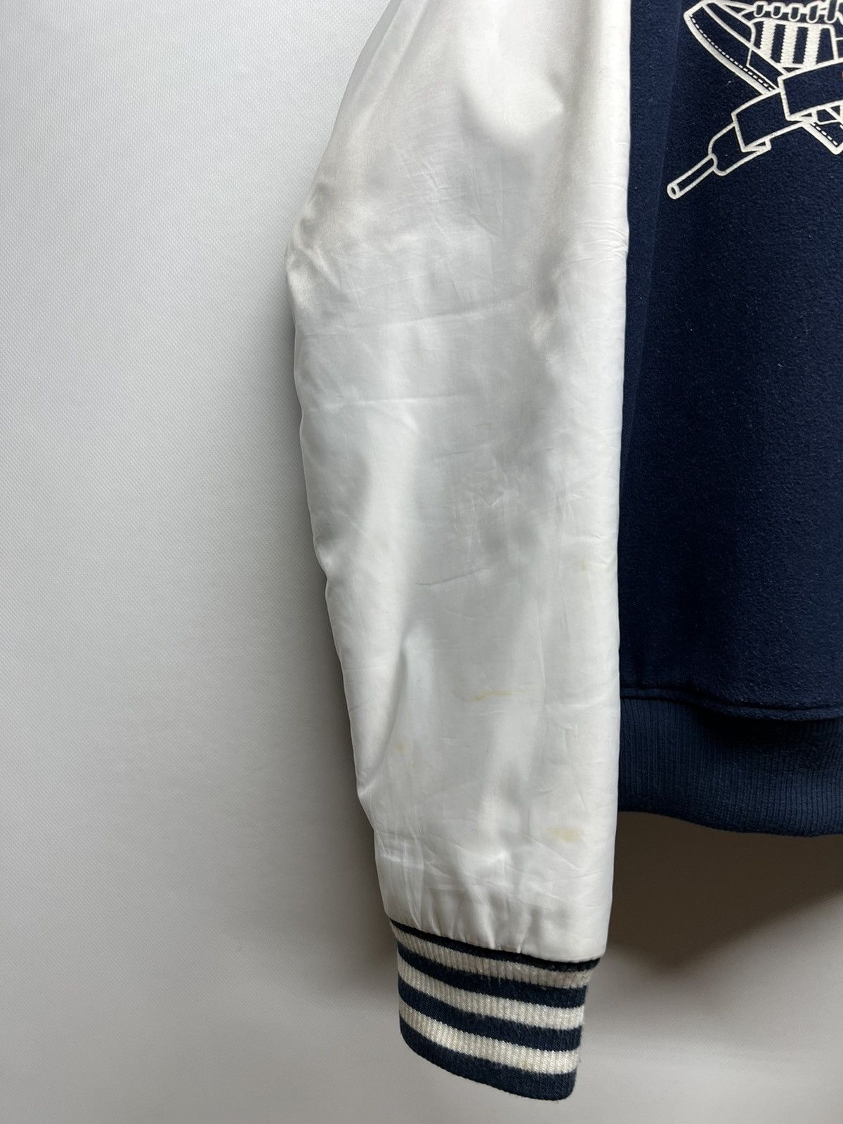 Vintage Vintage Adidas Wool/Nylon Varsity Jacket 00’s Size US XL / EU 56 / 4 - 14 Thumbnail