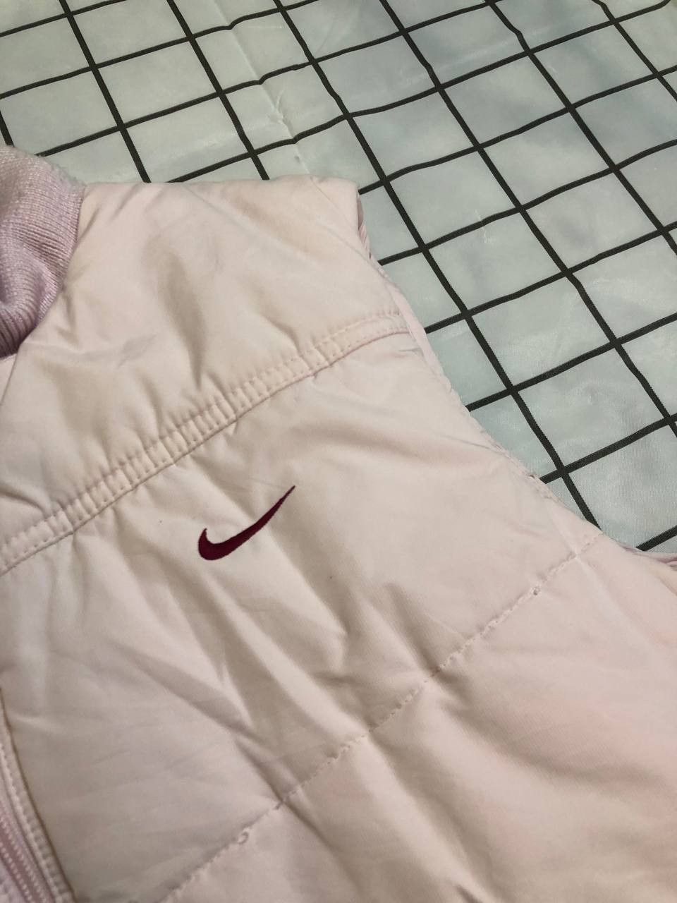 Nike Nike Body Warmer Thick Quilted with High Neck & Zip Front Size S / US 4 / IT 40 - 2 Thumbnail