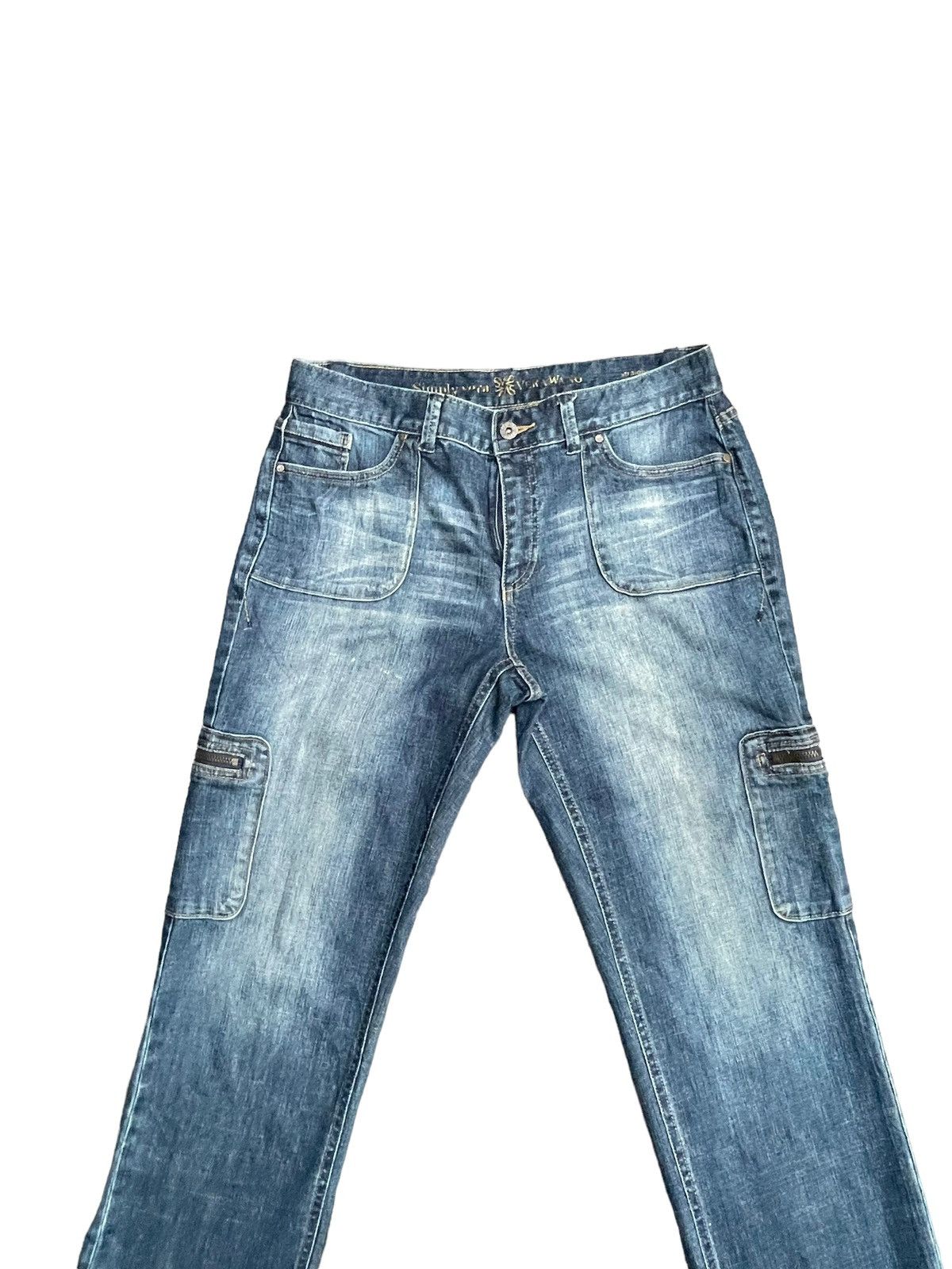 Vera Wang Vintage Vera Wang Simply Vera Denim Size 33" - 3 Thumbnail