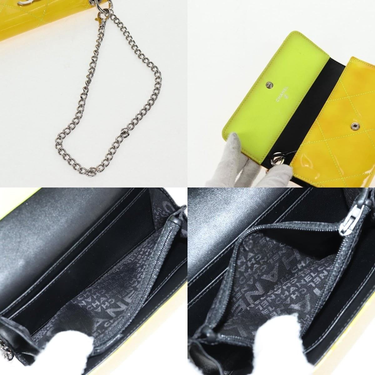 Chanel Chanel Matelasse Chain Wallet Size ONE SIZE - 4 Thumbnail