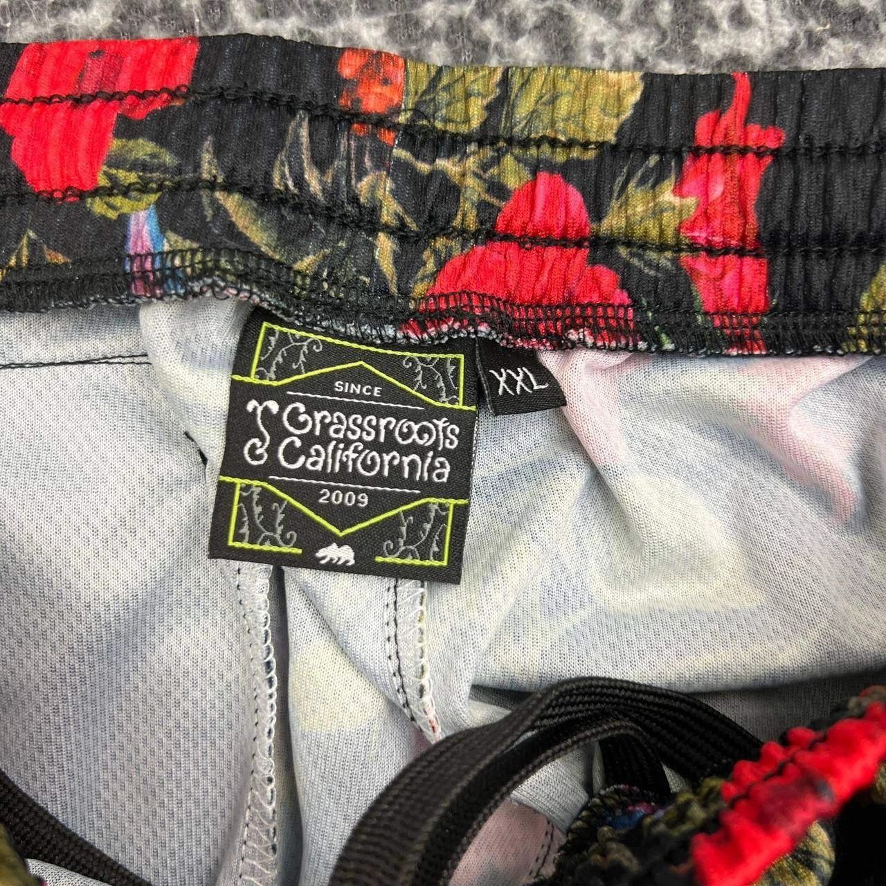 Grassroots California Greg Lutzka Athletic Shorts Men XXL 36 Mesh Hawaiian Floral Size US 36 / EU 52 - 8 Thumbnail