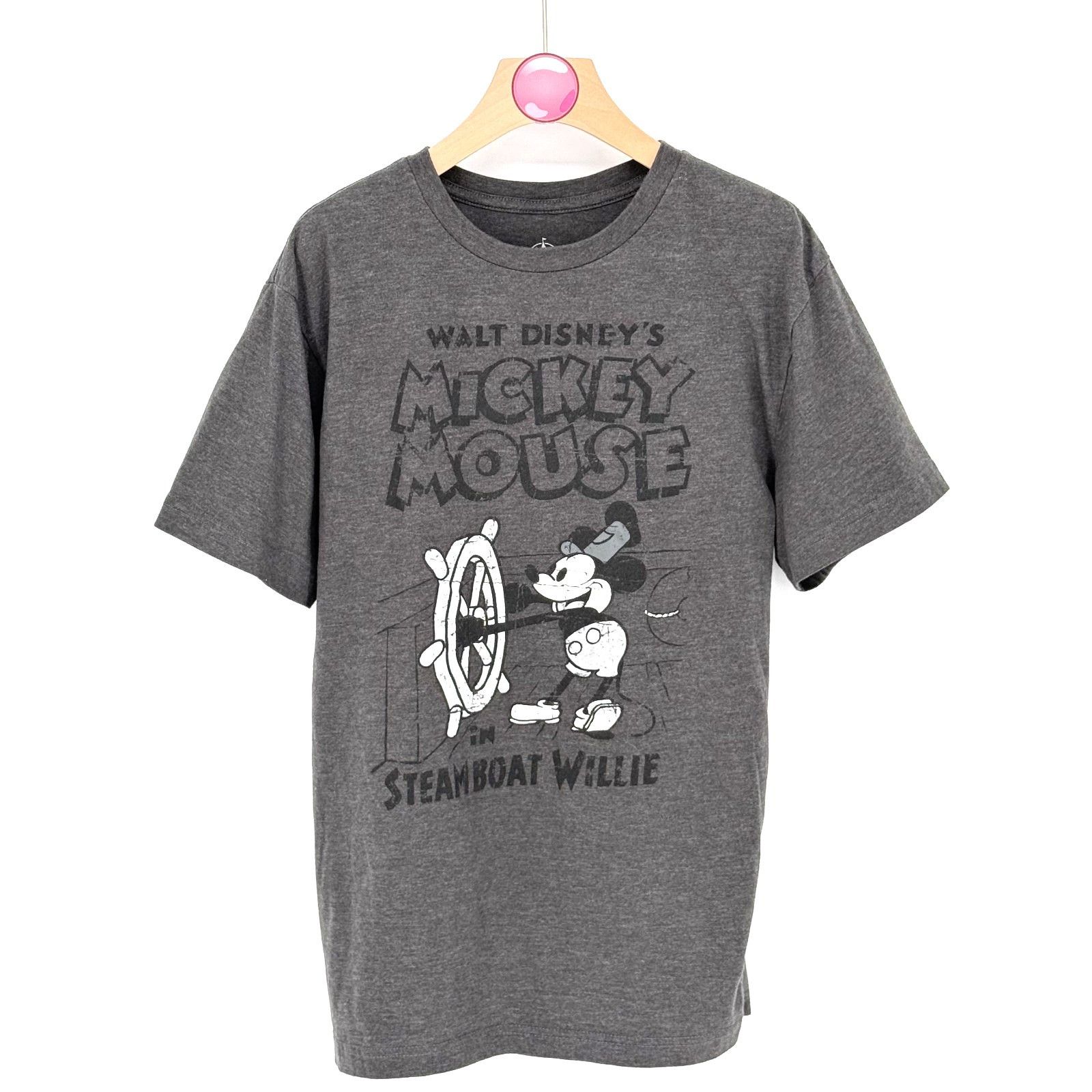 Disney Disney Shirt Adult Grey Graphic Tee Mickey Mouse Steam Boat Size US M / EU 48-50 / 2 - 1 Thumbnail