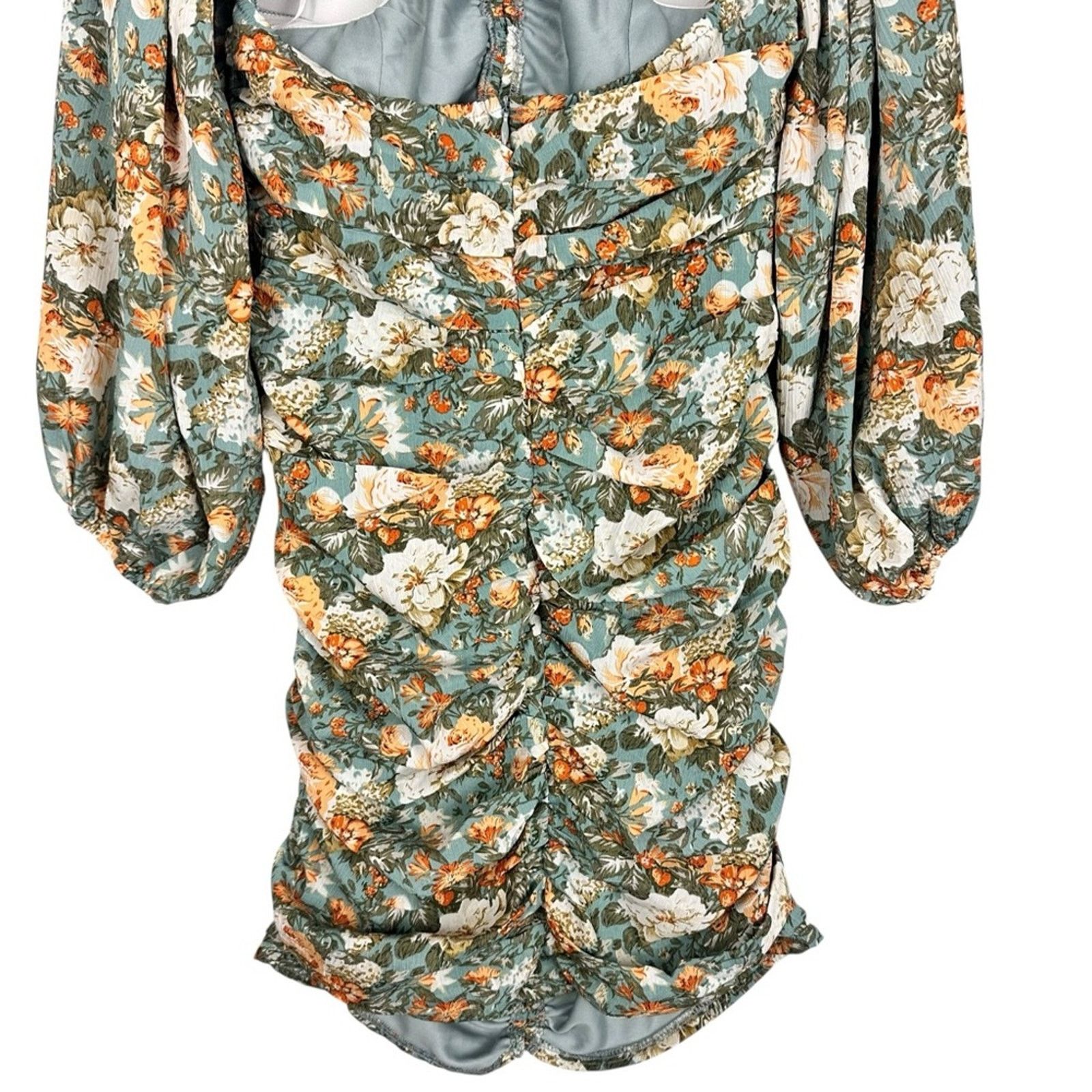 Other Hello Molly Basque Country Long Sleeve Ruched Mini Dress M Size M / US 6-8 / IT 42-44 - 8 Thumbnail
