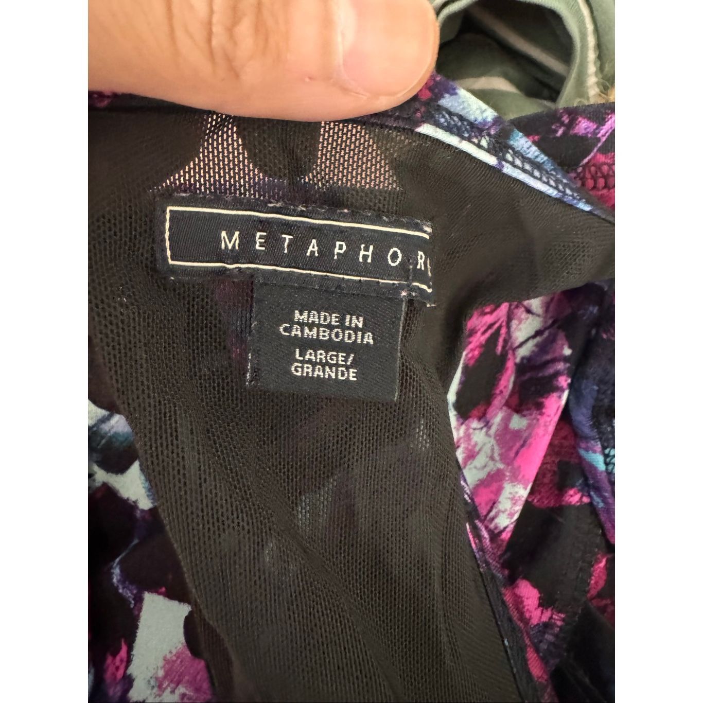 Other Metaphor Women’s Athletic Tank Top Large Abstract Floral Mes Size L / US 10 / IT 46 - 8 Thumbnail