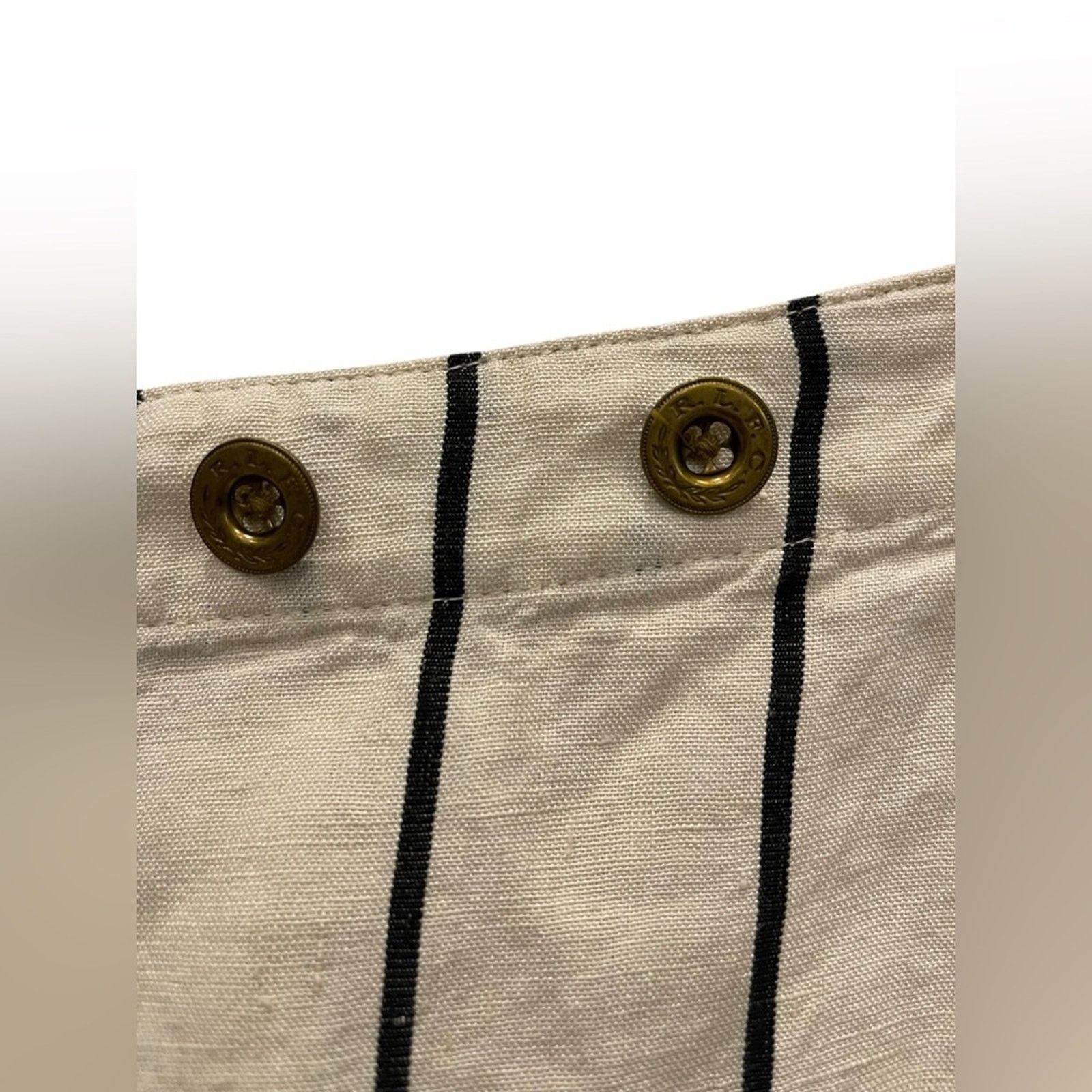 Polo Ralph Lauren Polo Ralph Lauren linen striped pants size:8 Size 30" / US 8 / IT 44 - 3 Thumbnail