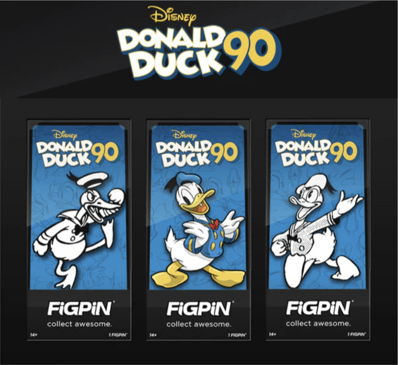 Designer 2024 Disney D23 Expo FIGPIN Donald Duck Set Exclusive LE 500 Size ONE SIZE - 6 Thumbnail