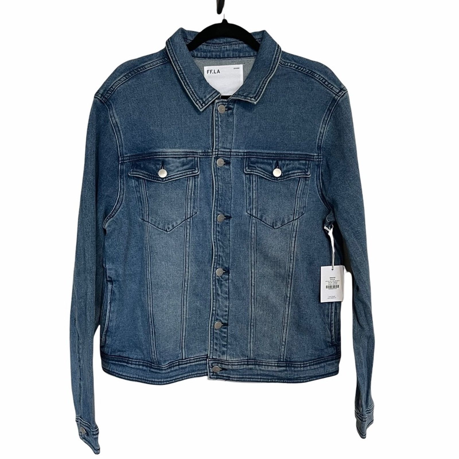 Five Four Five Four FF LA Bridge Denim Jacket Indigo Medium Wash M Size US M / EU 48-50 / 2 - 10 Thumbnail