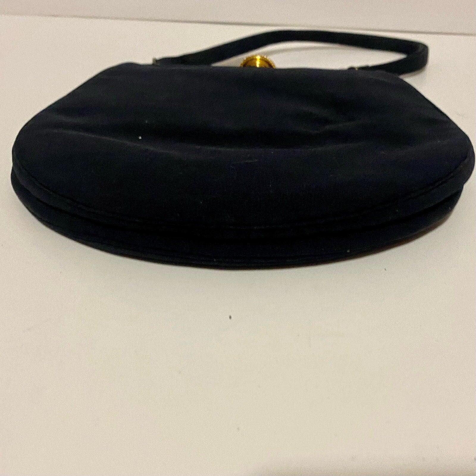 Iron Maiden Bonwit Teller Magid Vintage Black Evening Purse & Coin Bag Size ONE SIZE - 4 Thumbnail