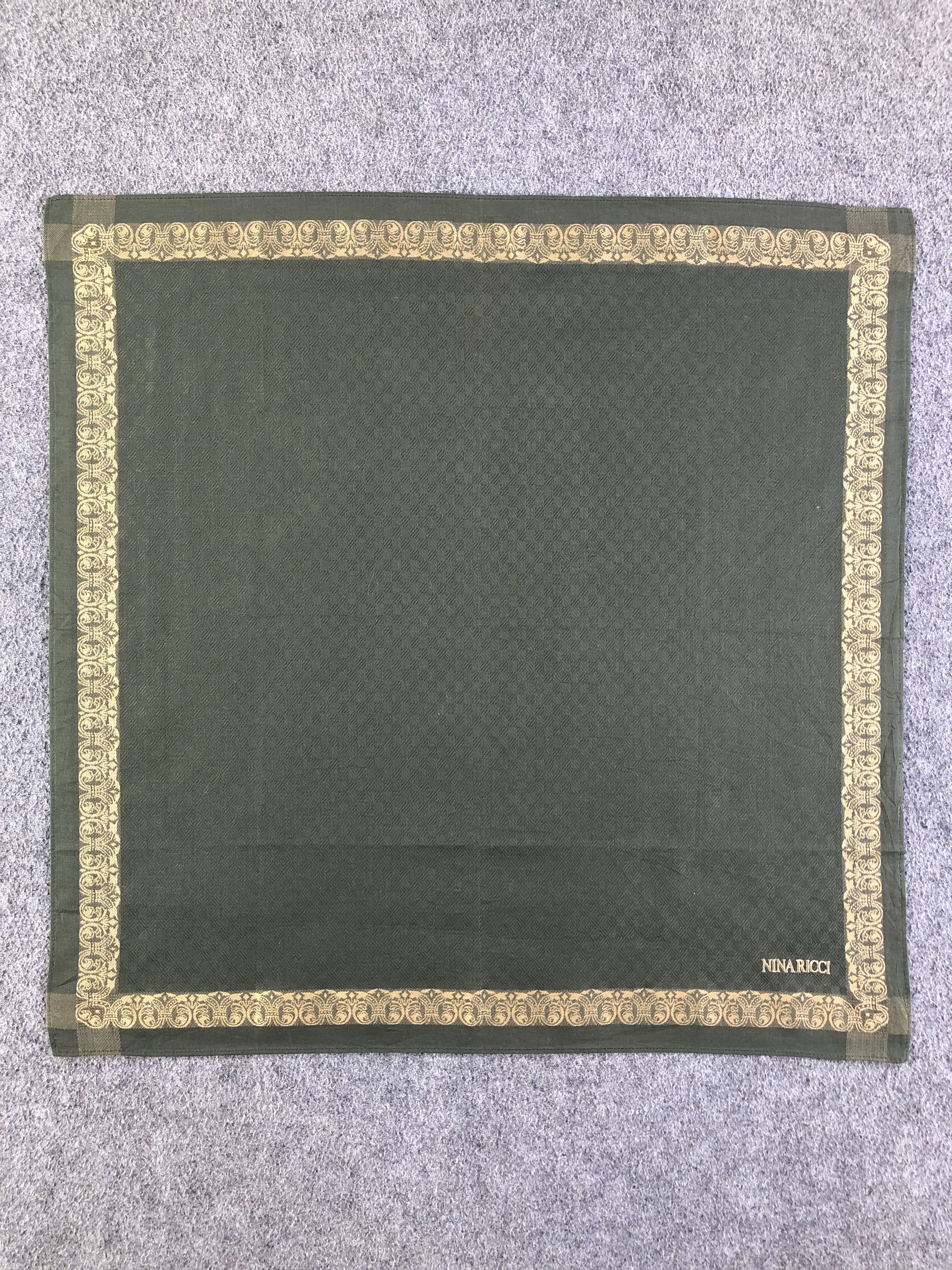 Nina Ricci Nina Ricci Handkerchief / Bandana / Neckerchief C363 Size ONE SIZE - 3 Thumbnail