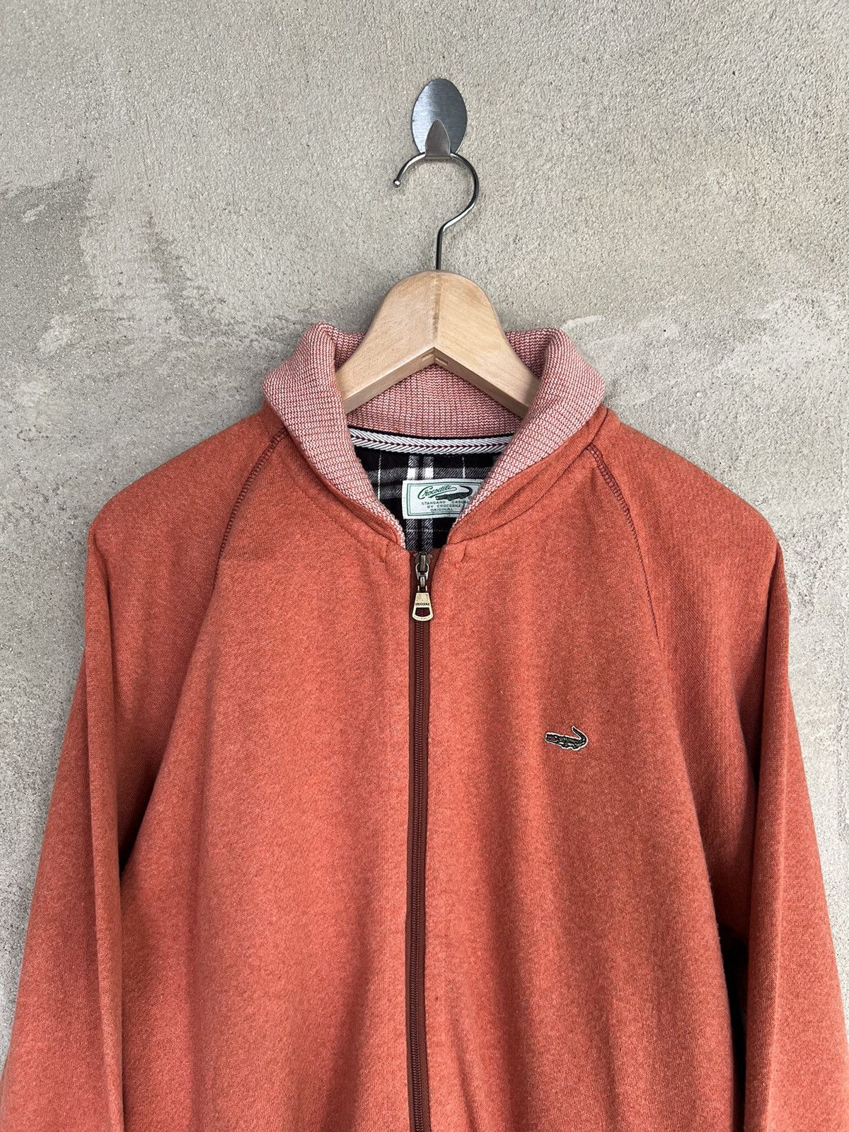Vintage Vintage Crocodile Small Logo Zipper Jacket Size US L / EU 52-54 / 3 - 3 Thumbnail