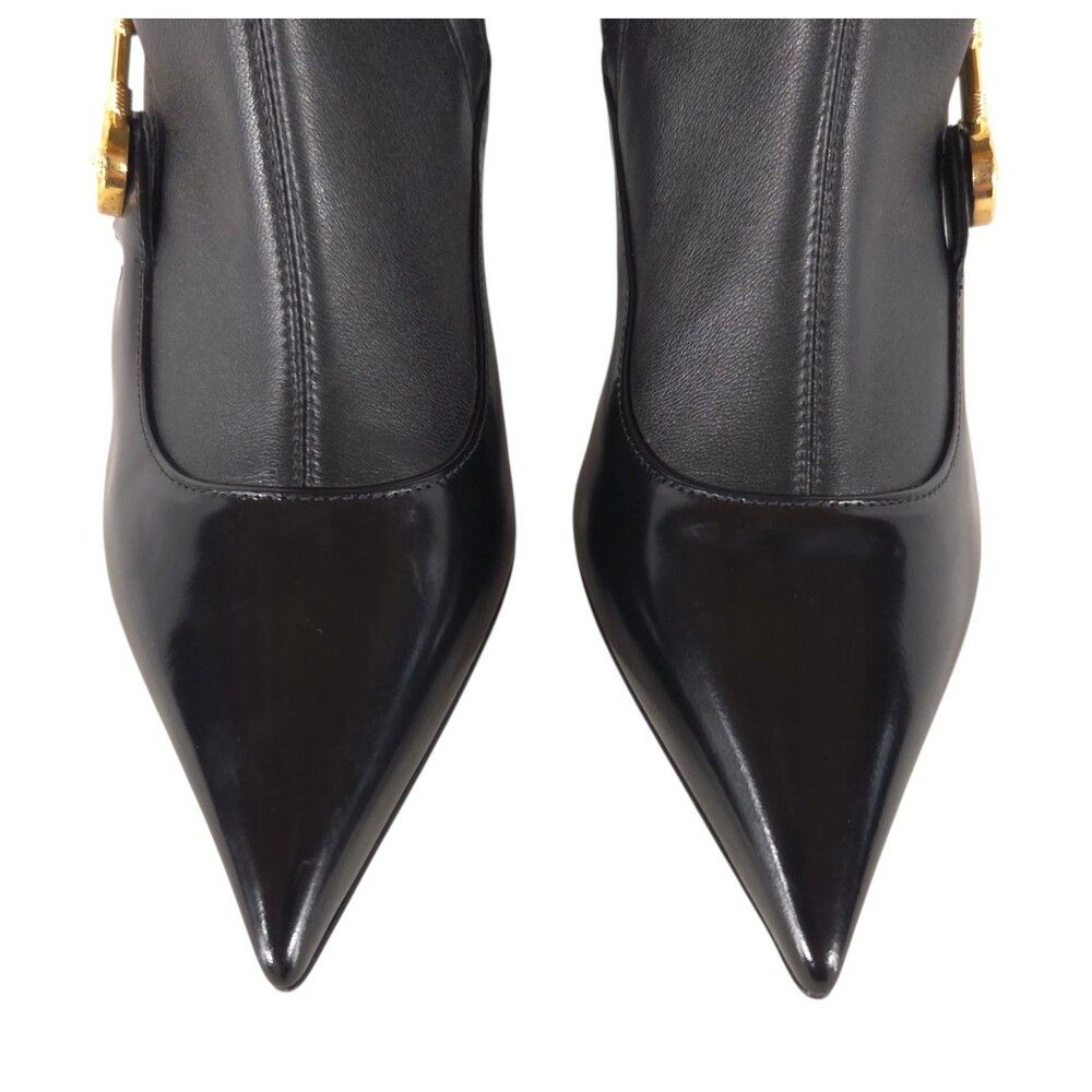 Versace Versace Safety Pin Nappa Stretch Boots US 6 EU 36 Womens Size US 6 / IT 36 - 6 Thumbnail