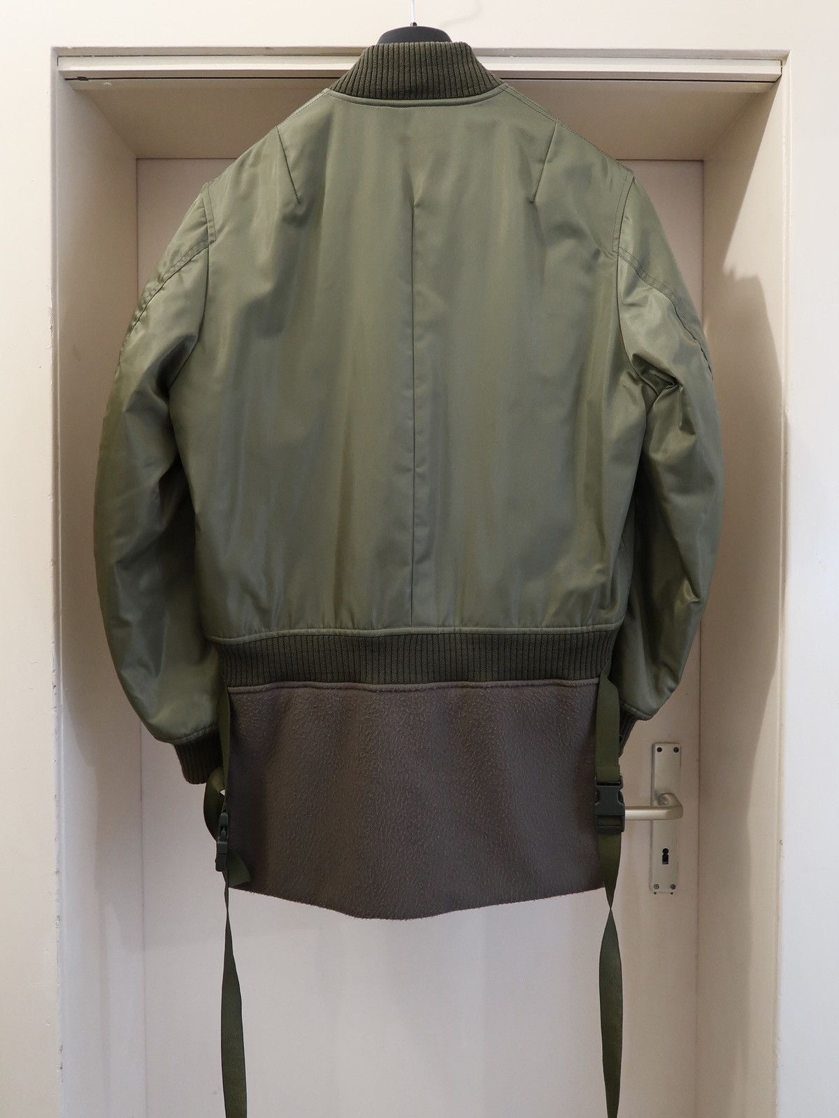 Helmut Lang Helmut Lang FW 2003 Sample bondage MA 1 Bomber jacket Size US M / EU 48-50 / 2 - 9 Thumbnail