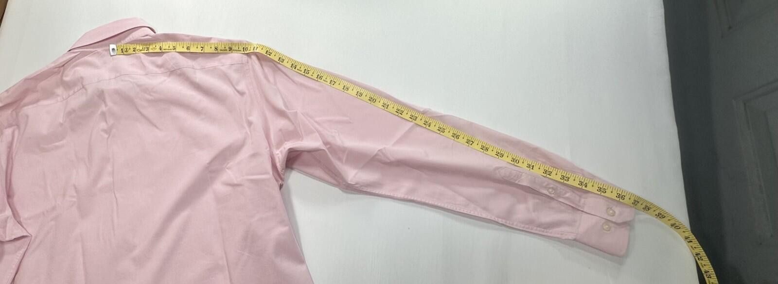 Banana Republic Banana Republic Tall Slim Fit L/S Button Up Pink Men L Size US L / EU 52-54 / 3 - 5 Thumbnail