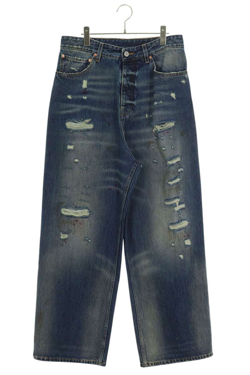 Vetements Vetements Ripped Denim Pants | Grailed