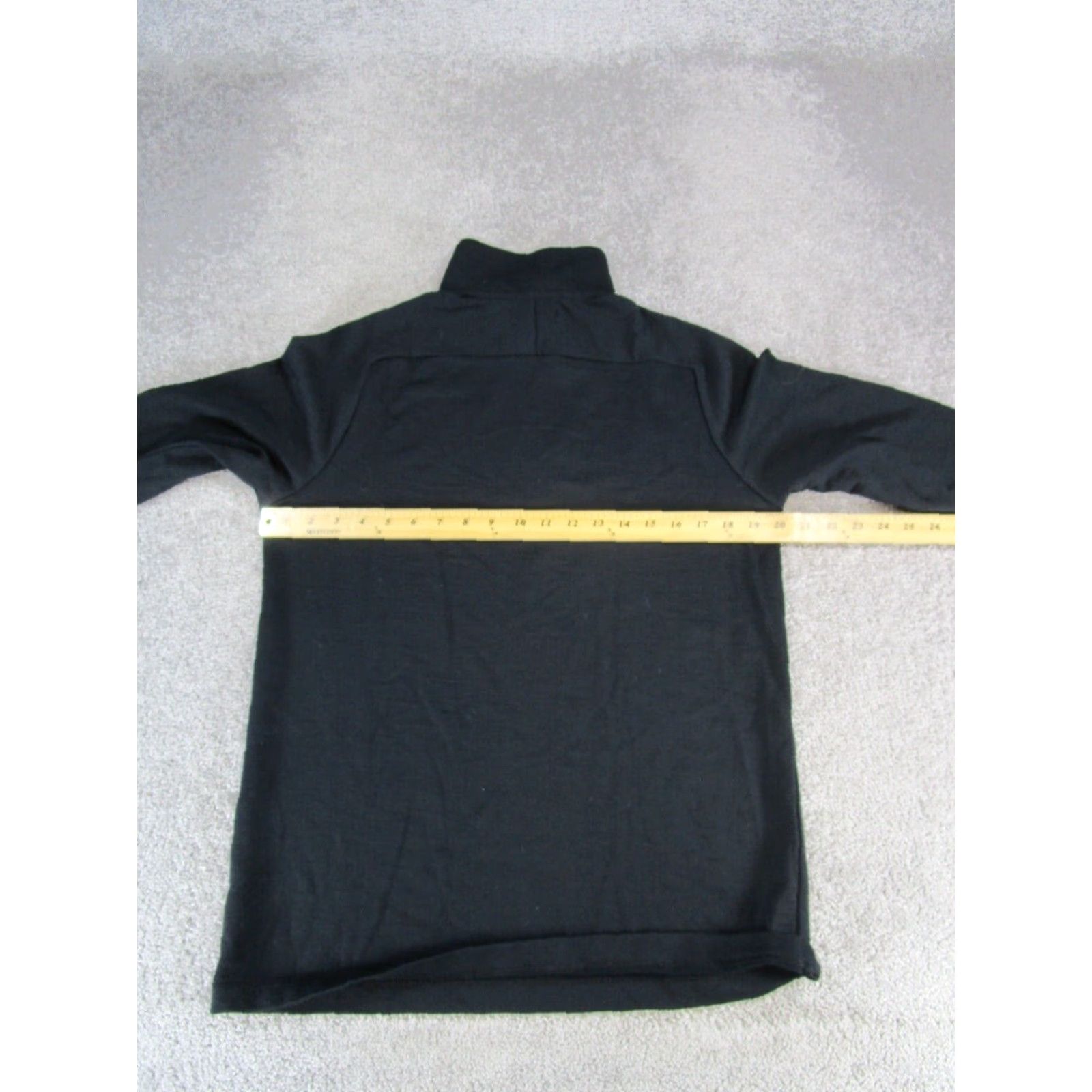Banana Republic Banana Republic Sweater Mens M Black Performance Merino Mock Neck Pullover Long Sleeve Regular Fit Shirt for Business Casual Travel Size US M / EU 48-50 / 2 - 5 Thumbnail