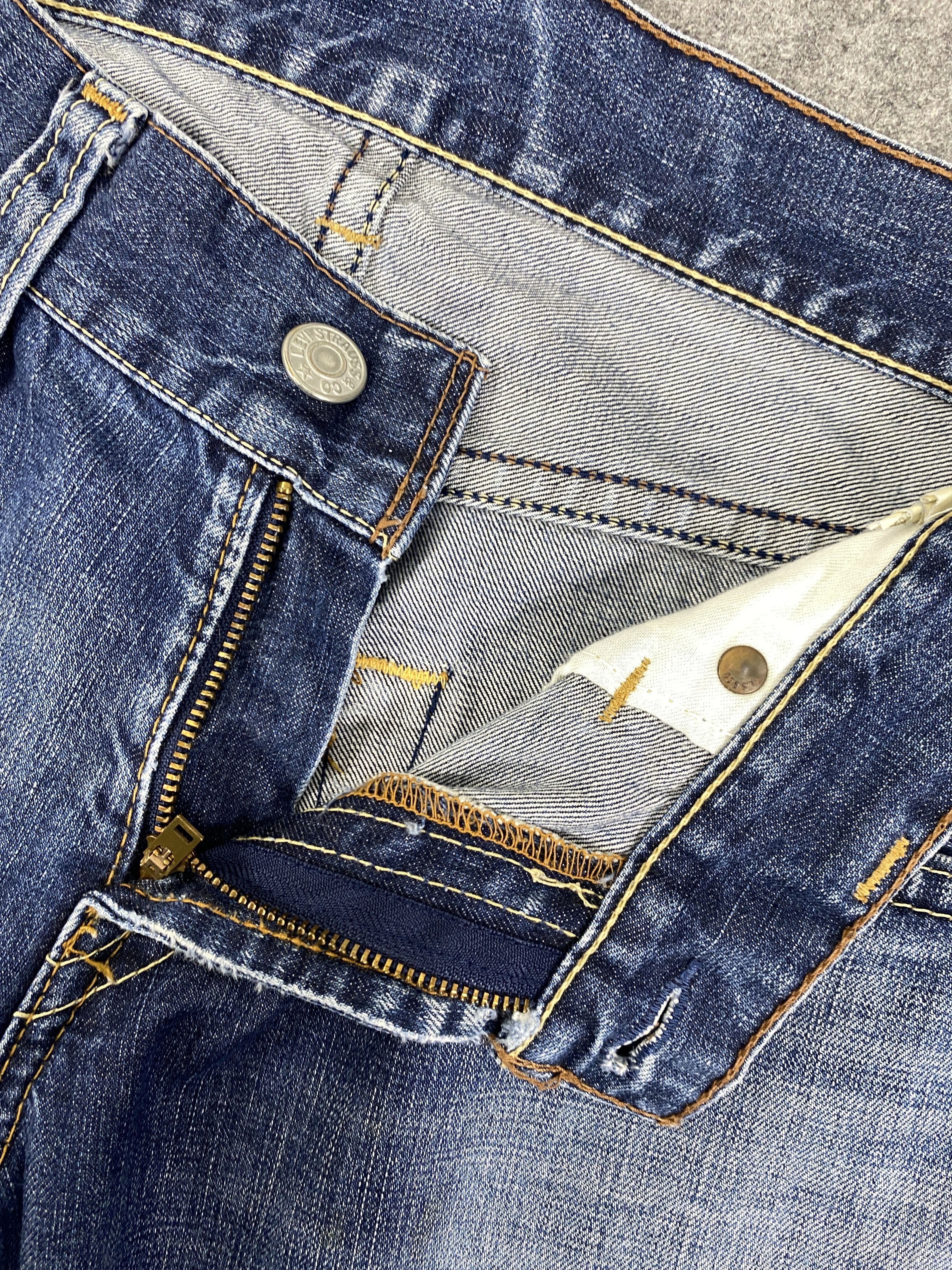 Levi's Faded Blue Vintage Levi's 503 Jeans 35x28 - JN3315 Size US 35 - 6 Thumbnail