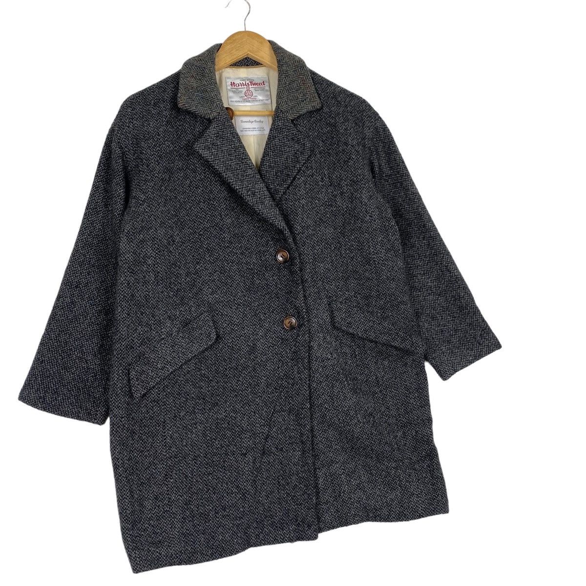 Harris Tweed Harris Tweed X Seventy Sunday wool jacket coat Size L / US 10 / IT 46 - 3 Thumbnail