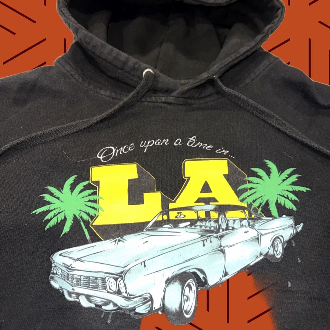 Vintage VINTAGE Once Upon A Time In LA Snoop Dogg 50 Cent Concert Sweatshirt Hoodie Large Black Mens Hoodie Size US L / EU 52-54 / 3 - 1 Thumbnail