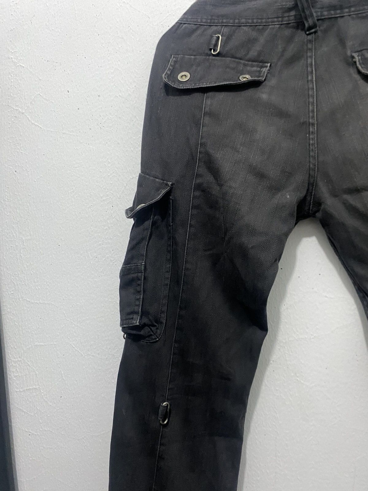Tornado Mart Tornado Mart Flared Cargo Pants Size US 30 / EU 46 - 6 Thumbnail
