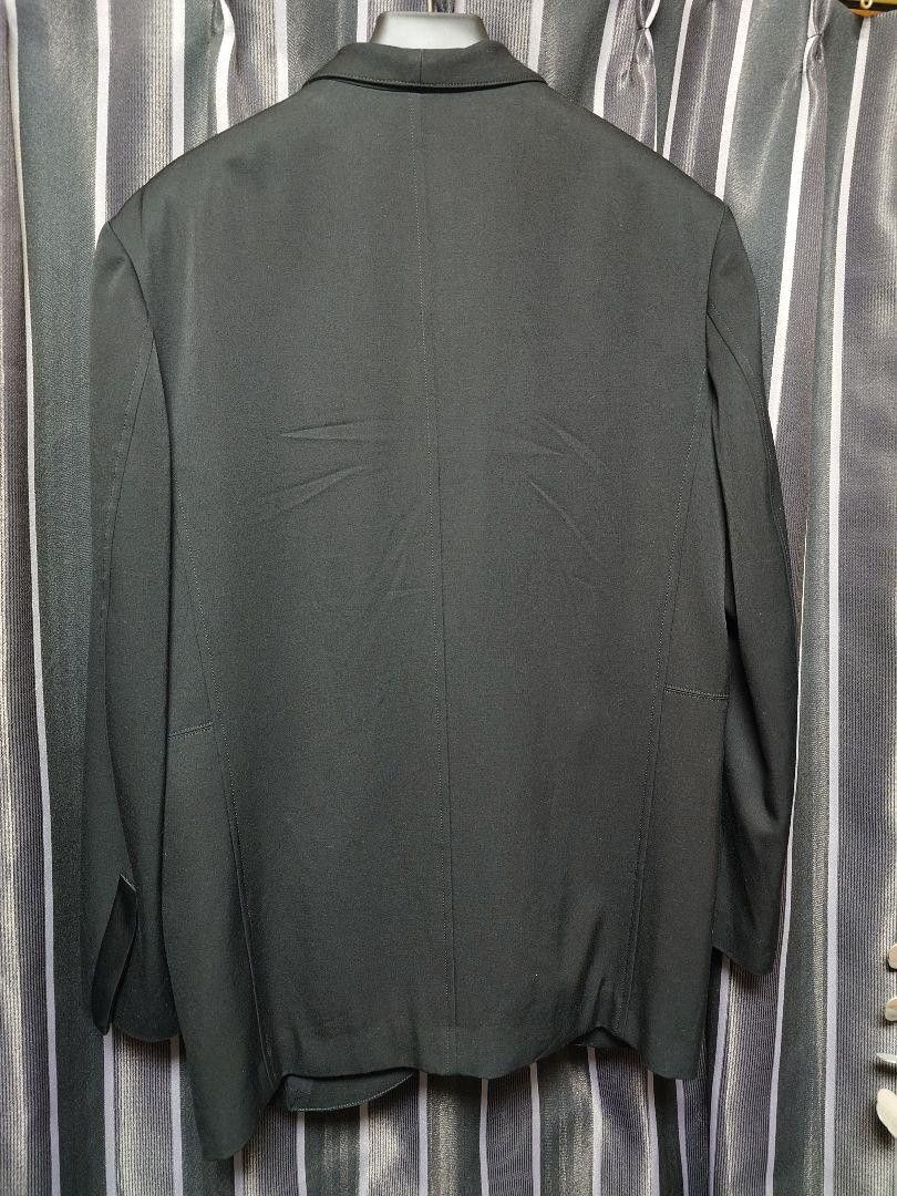 Yohji Yamamoto POUR HOMME 24ss Silk switching wool tuxedo jacket Size US M / EU 48-50 / 2 - 4 Thumbnail