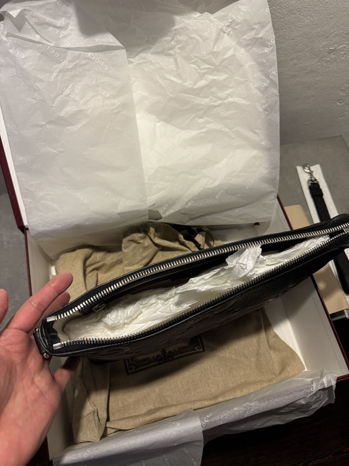 Gucci Gucci Medium Jumbo GG Messenger / Pouch Bag Size ONE SIZE - 5 Thumbnail