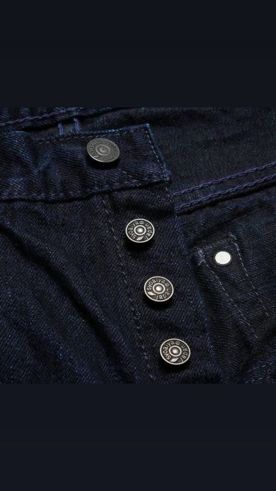 Pure Blue Japan PBJ indigo X Black Denim Size US 34 / EU 50 - 7 Thumbnail