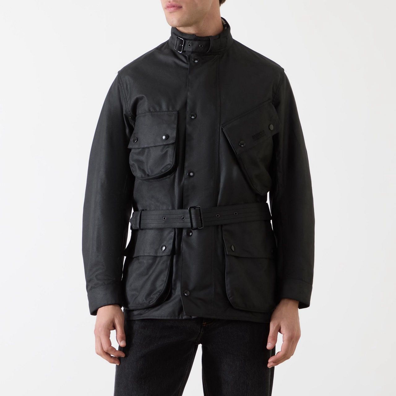 Barbour 🏴󠁧󠁢󠁥󠁮󠁧󠁿❗️NEW Barbour International A7 Wax Jacket Reflective Retro Size US M / EU 48-50 / 2 - 6 Thumbnail