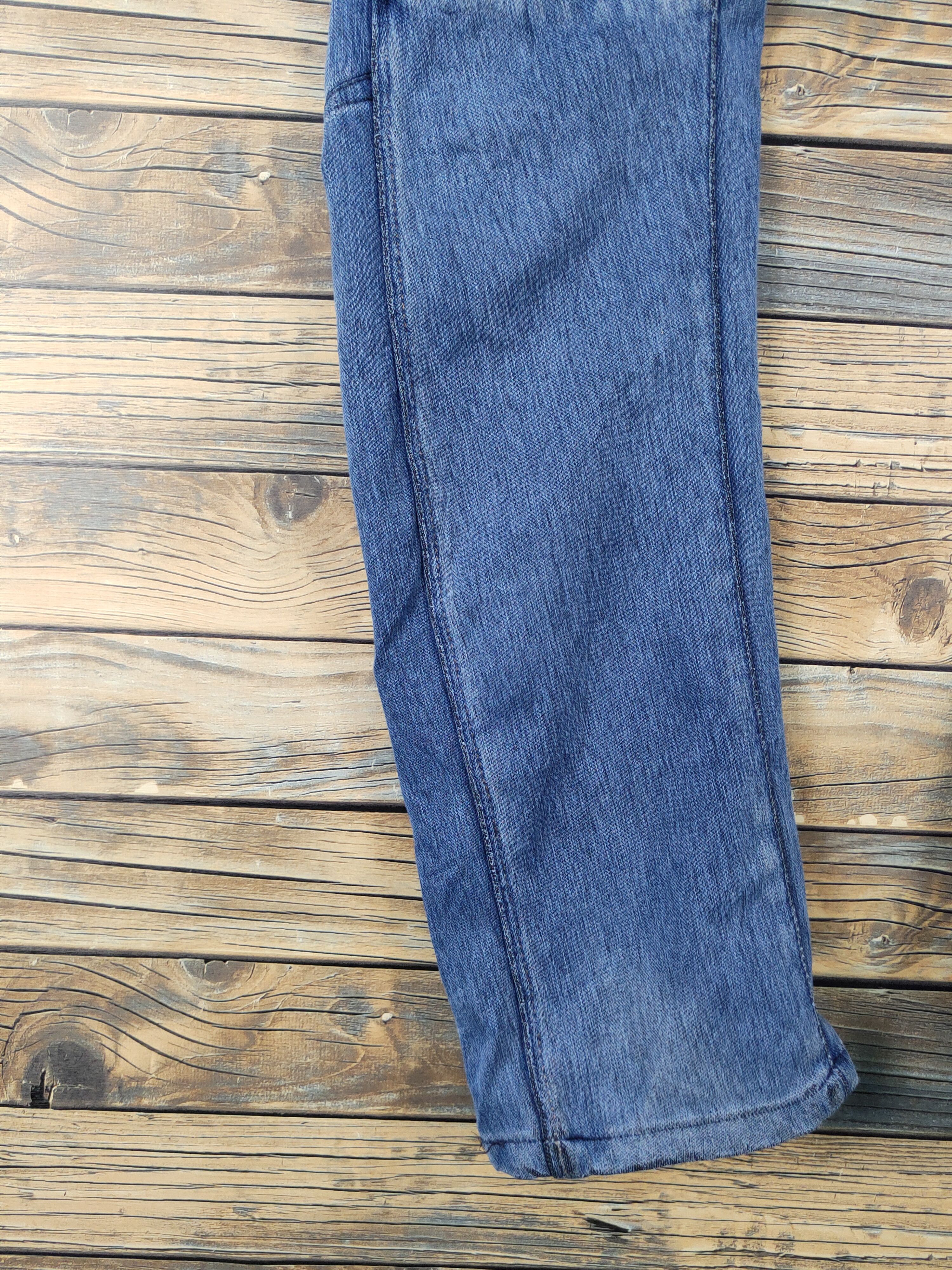 Japanese Brand FieldCore Dark Blue Distressed Ripped Jeans #W1957 Size US 31 - 9 Thumbnail