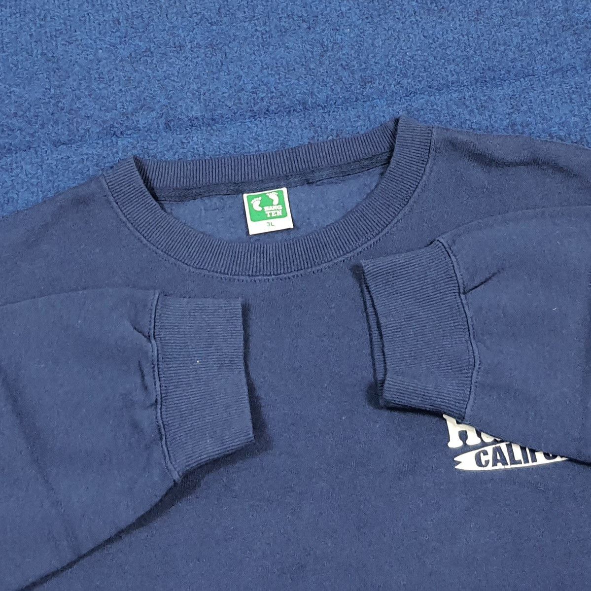 Hang Ten Vintage Hang Ten California Surf Brand Sweatshirt C296N6 Size US XL / EU 56 / 4 - 5 Thumbnail